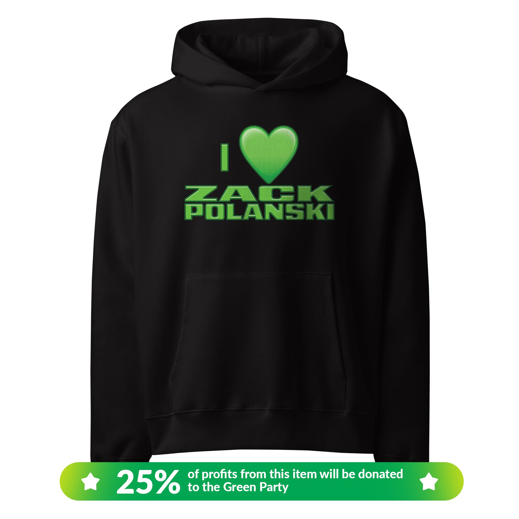 I Heart Zack Polanski Hoodie