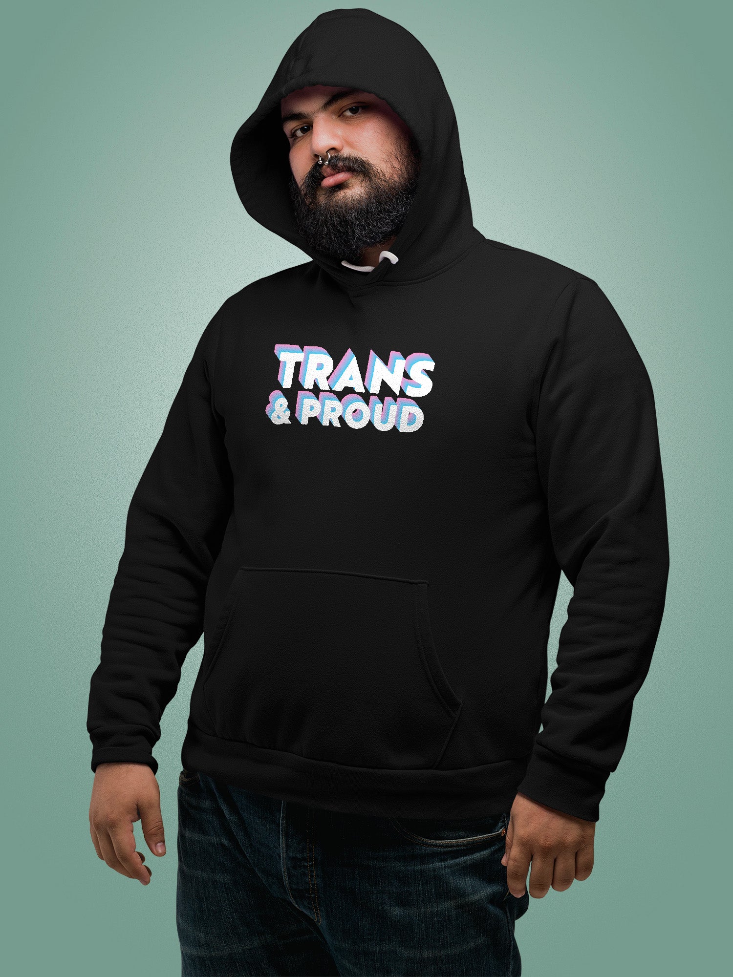 Cornwall Pride - Trans and Proud Hoodie