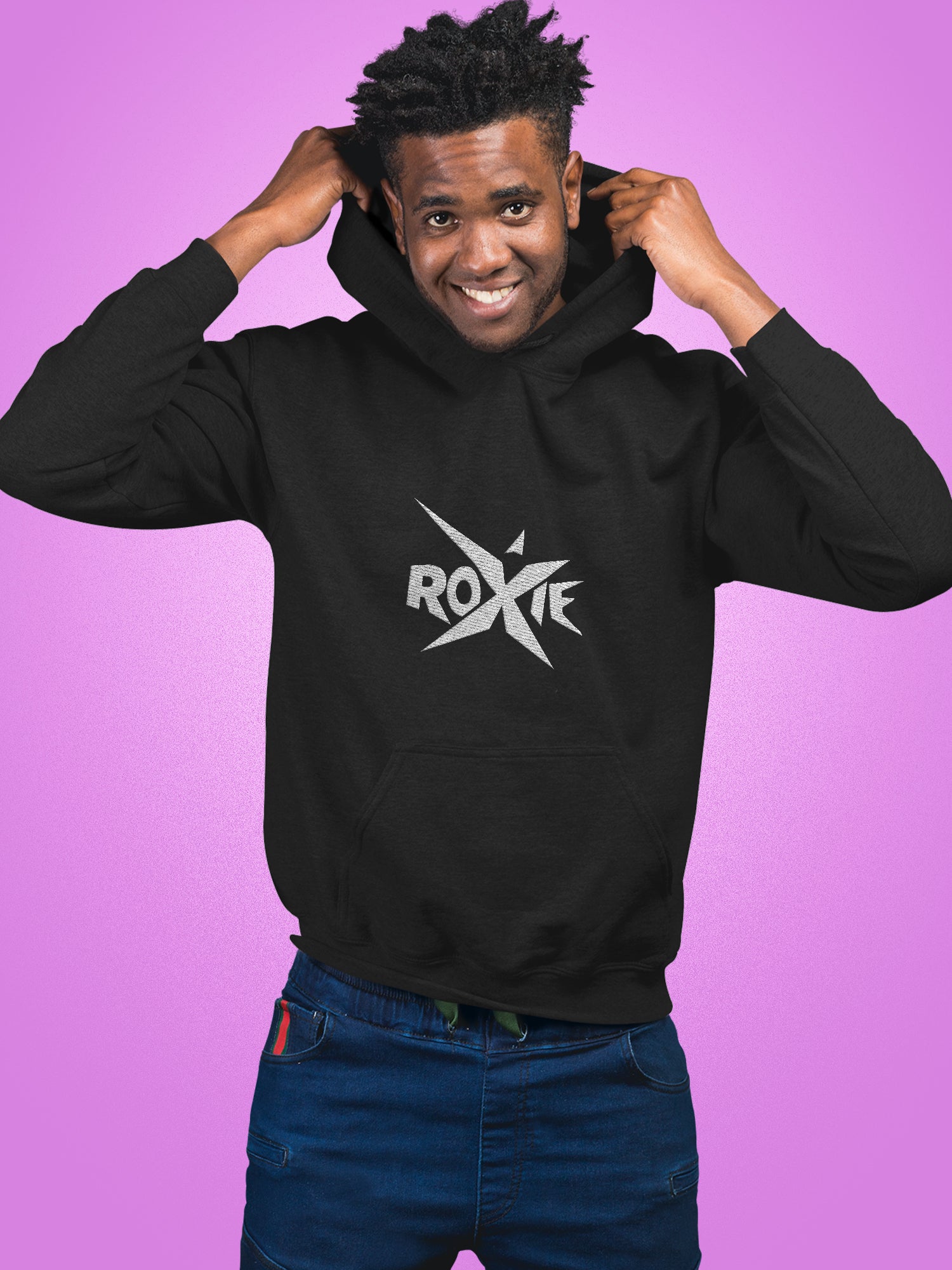 Roxie Star - Logo Embroidered Hoodie