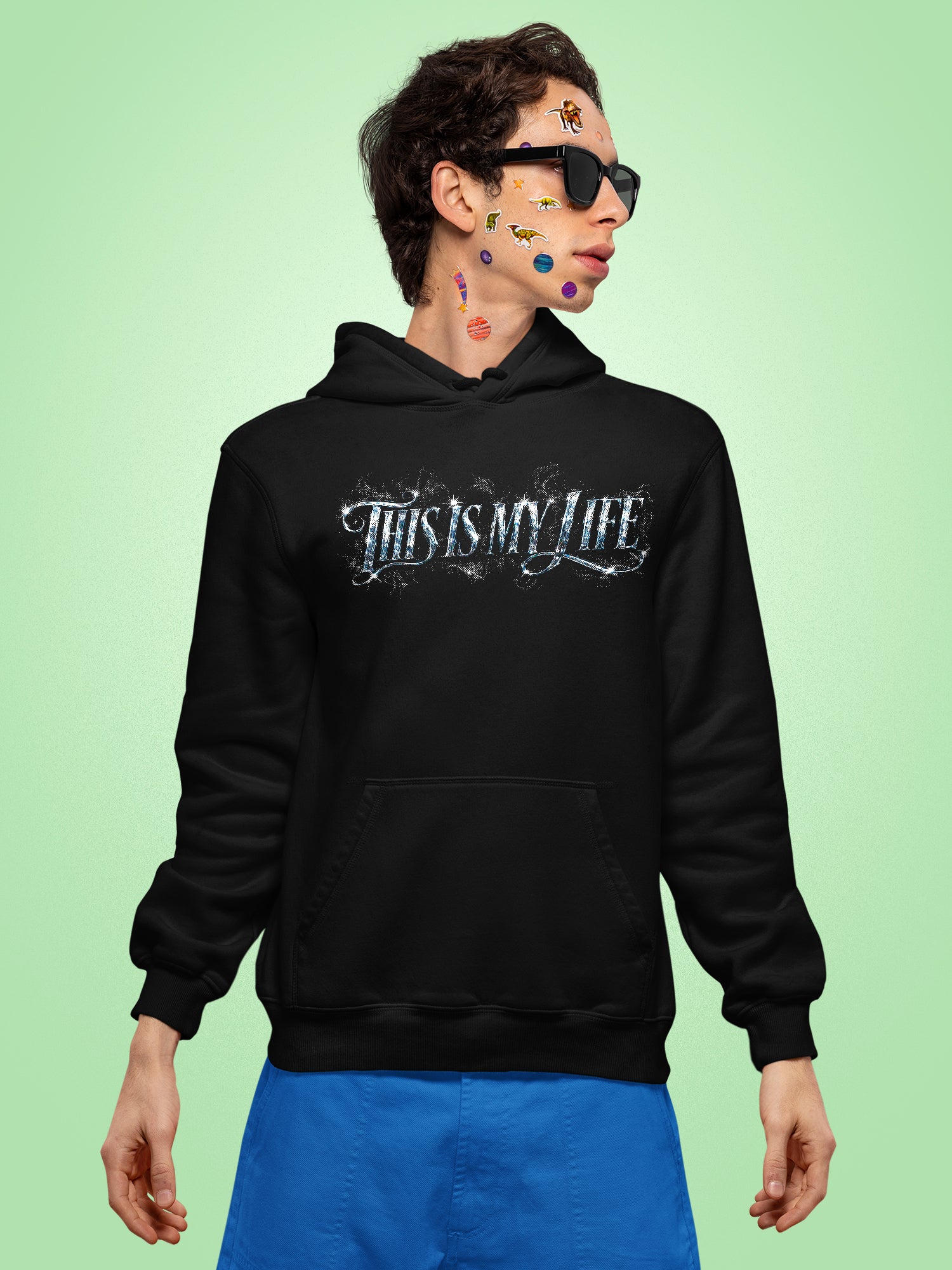 Heffa Trott - This Is My Life Slogan Hoodie