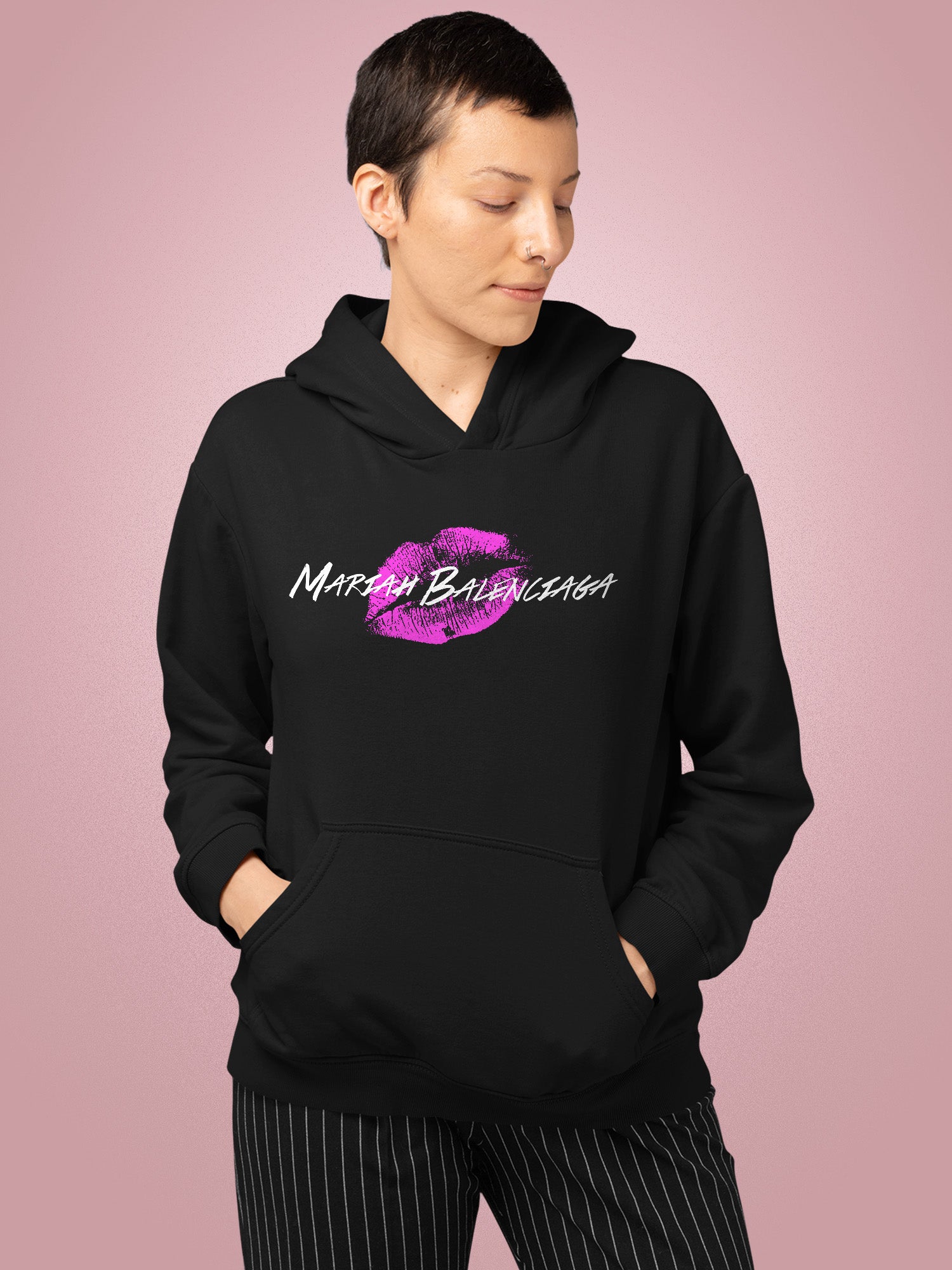 Mariah Balenciaga - Logo Hoodie