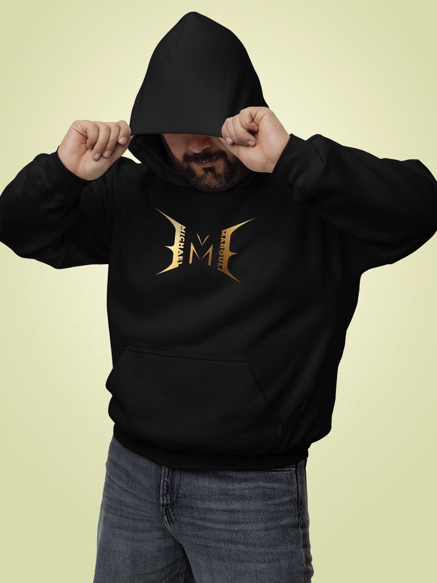 Michael Marouli - Gold Emblem Hoodie