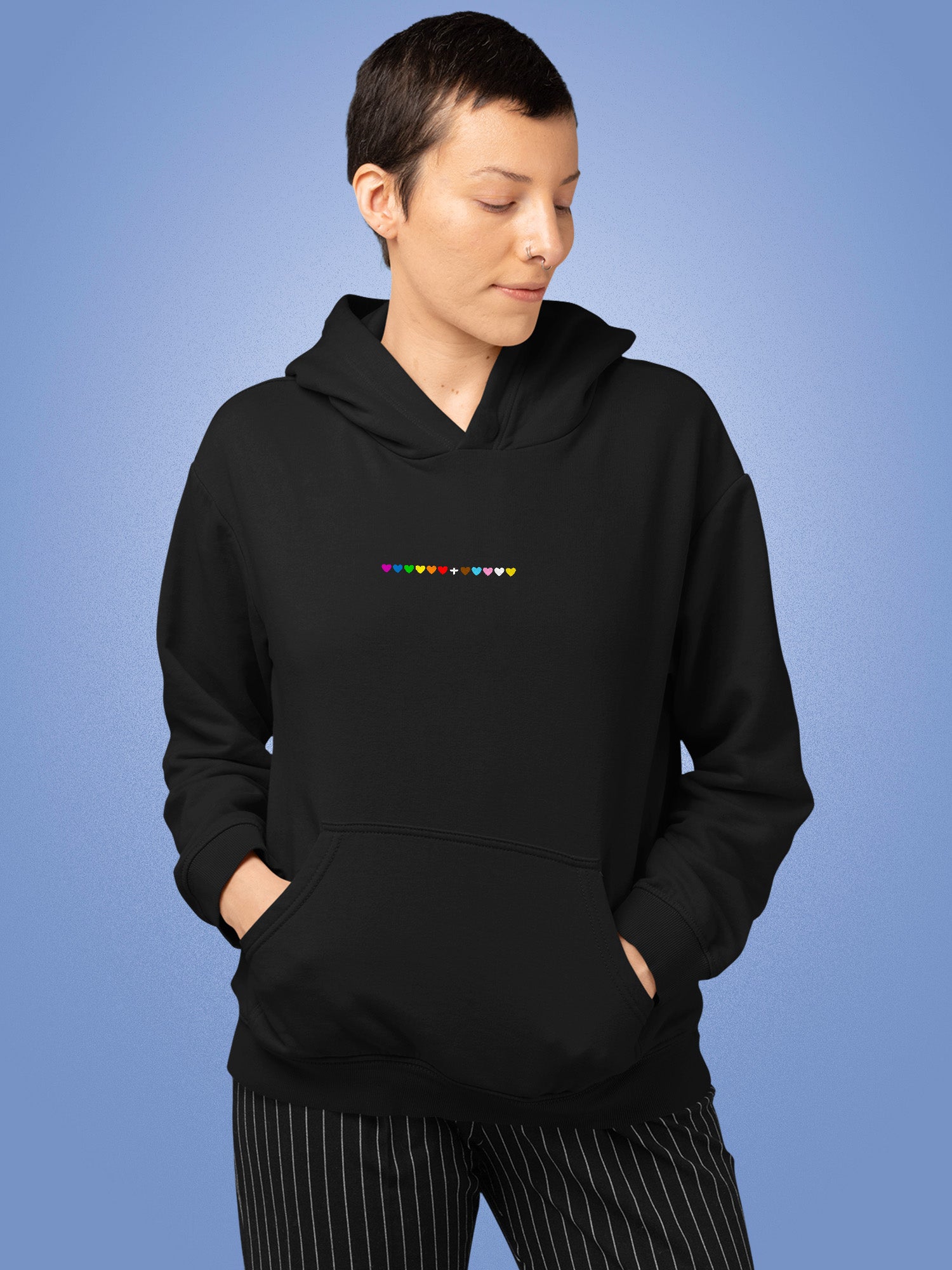 Cornwall Pride - Hearts Hoodie