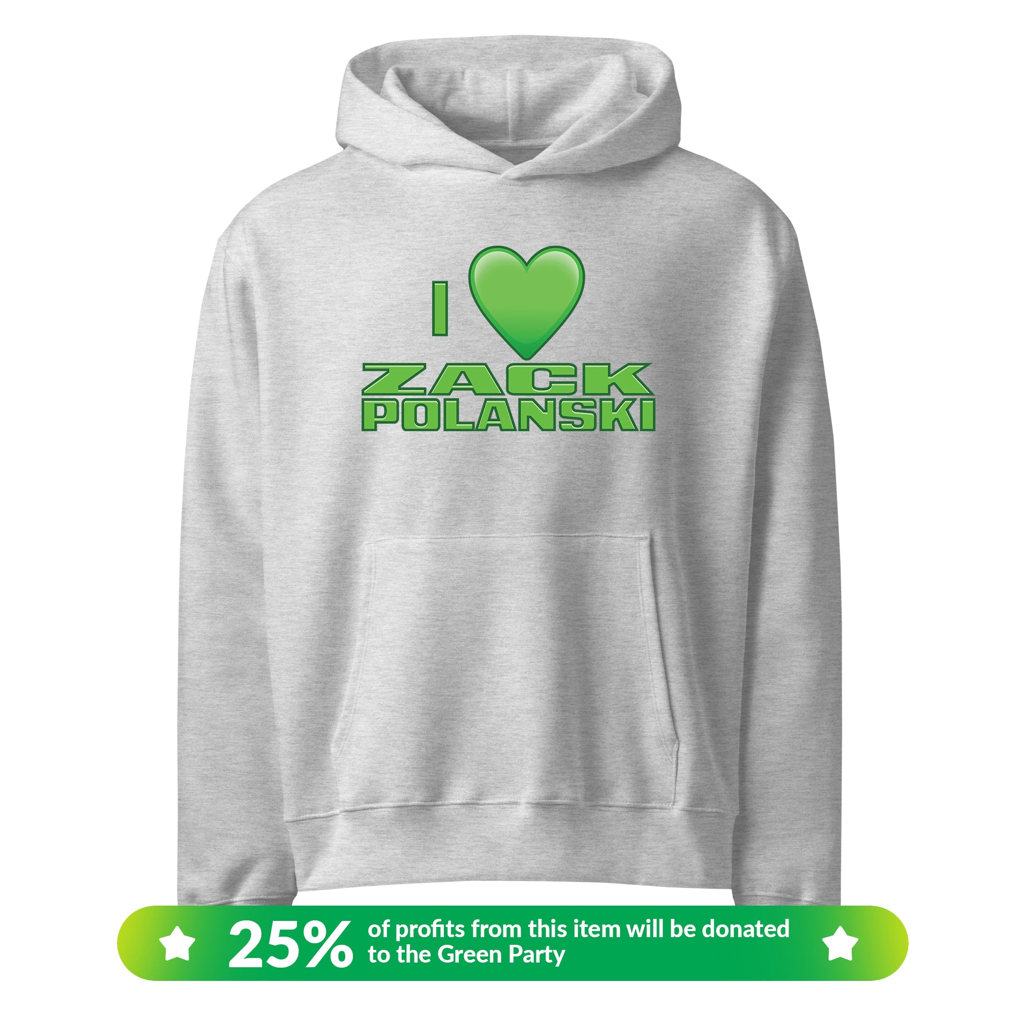 I Heart Zack Polanski Hoodie