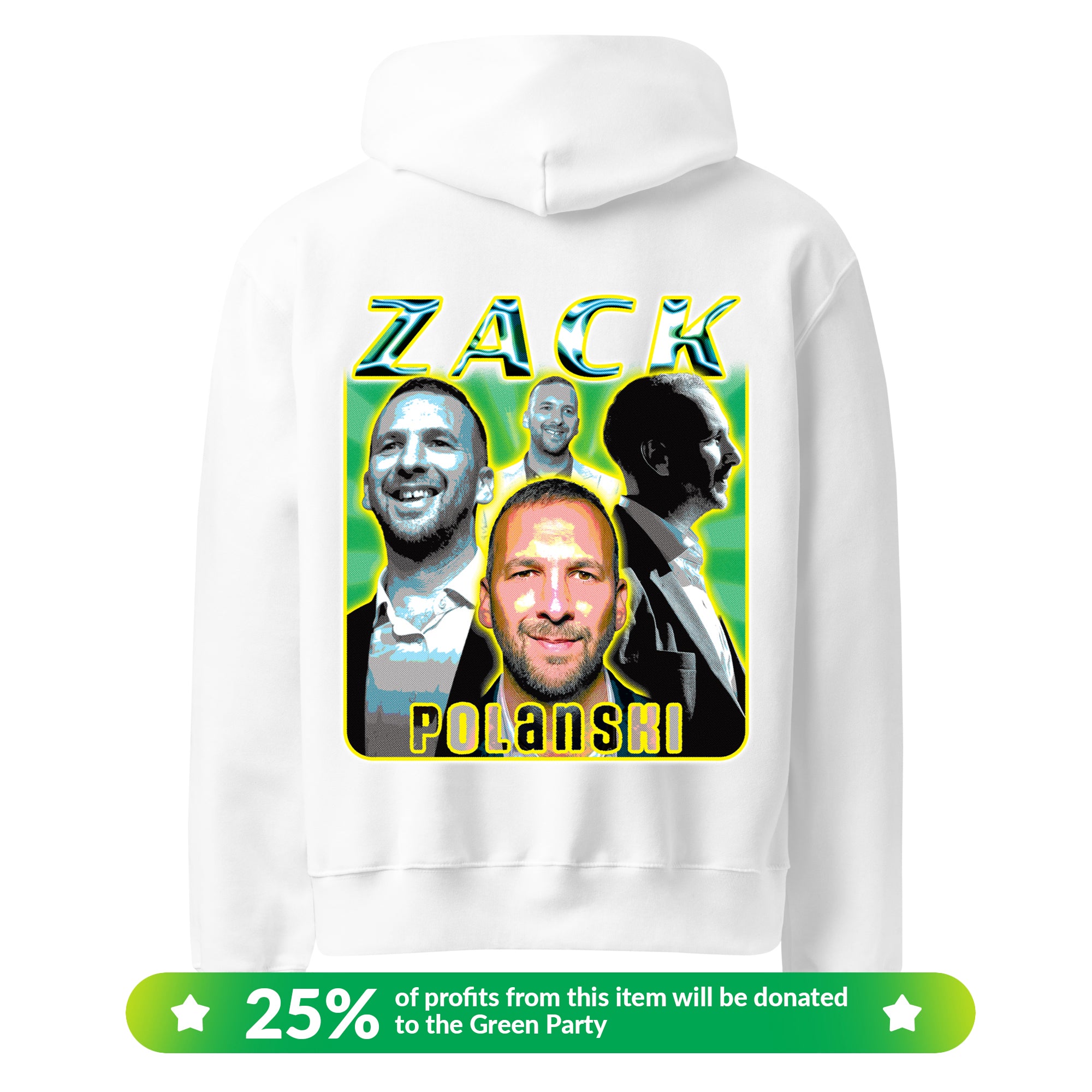 Zack Polanski Retro Hoodie
