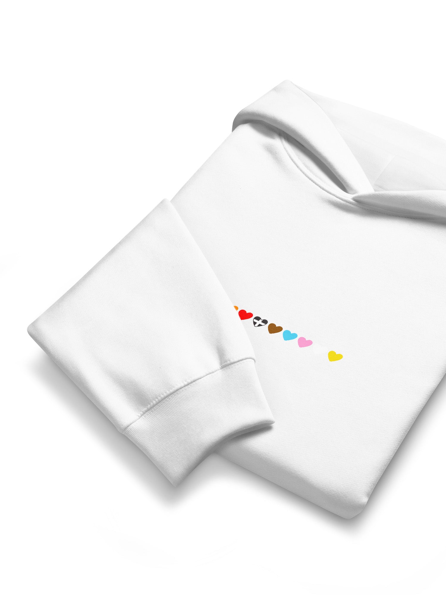 Cornwall Pride - Hearts Hoodie