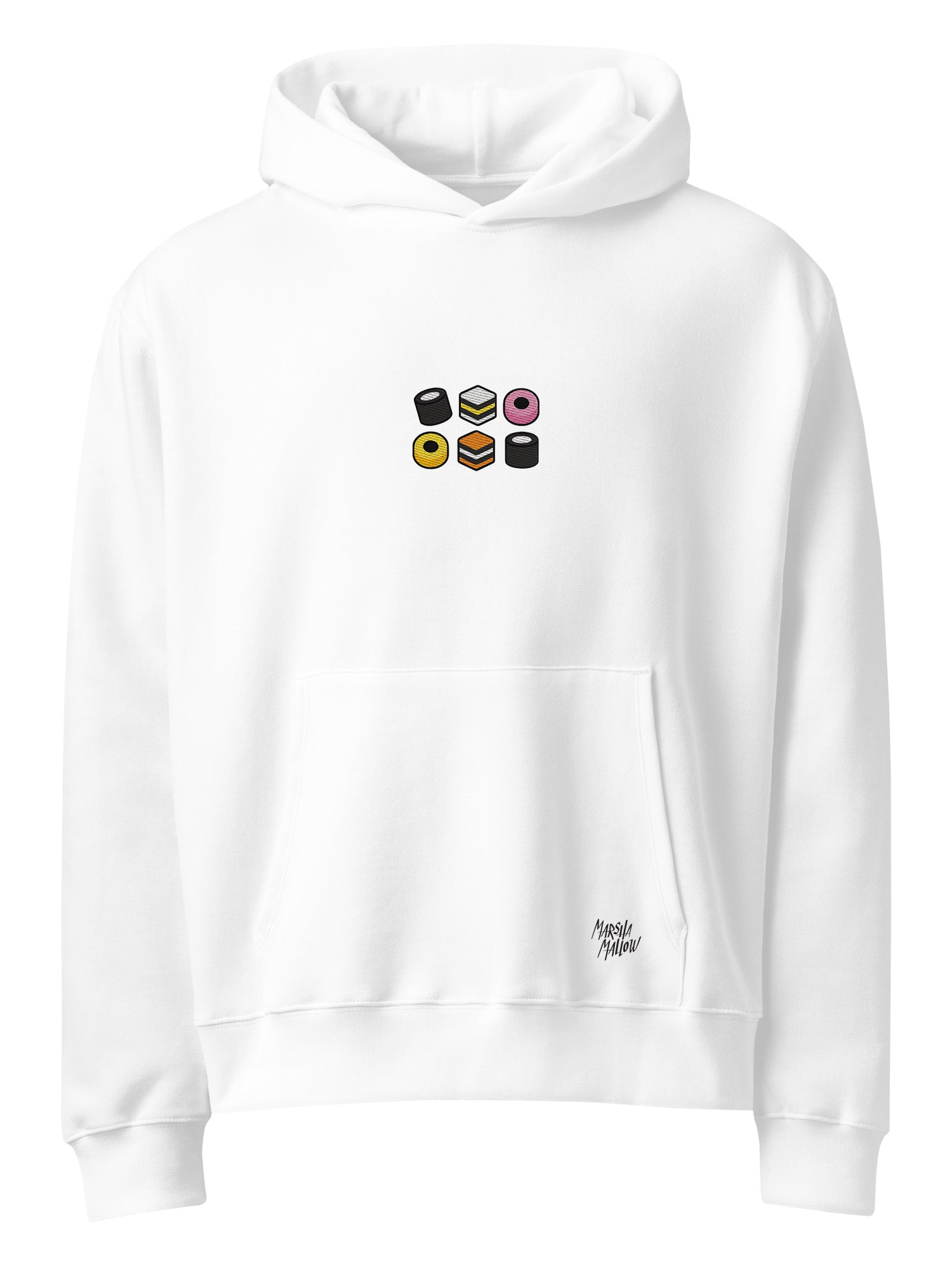 Marsha Mallow - Allsorts Embroidered Hoodie