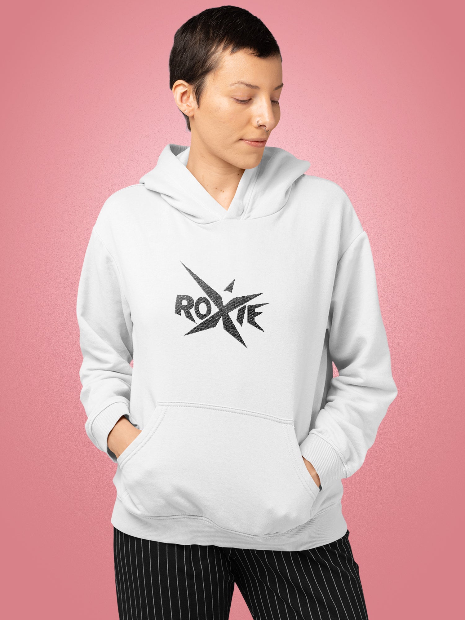 Roxie Star - Logo Embroidered Hoodie