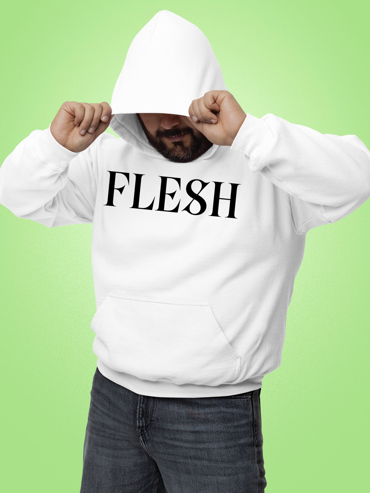 Flesh - Logo Hoodie