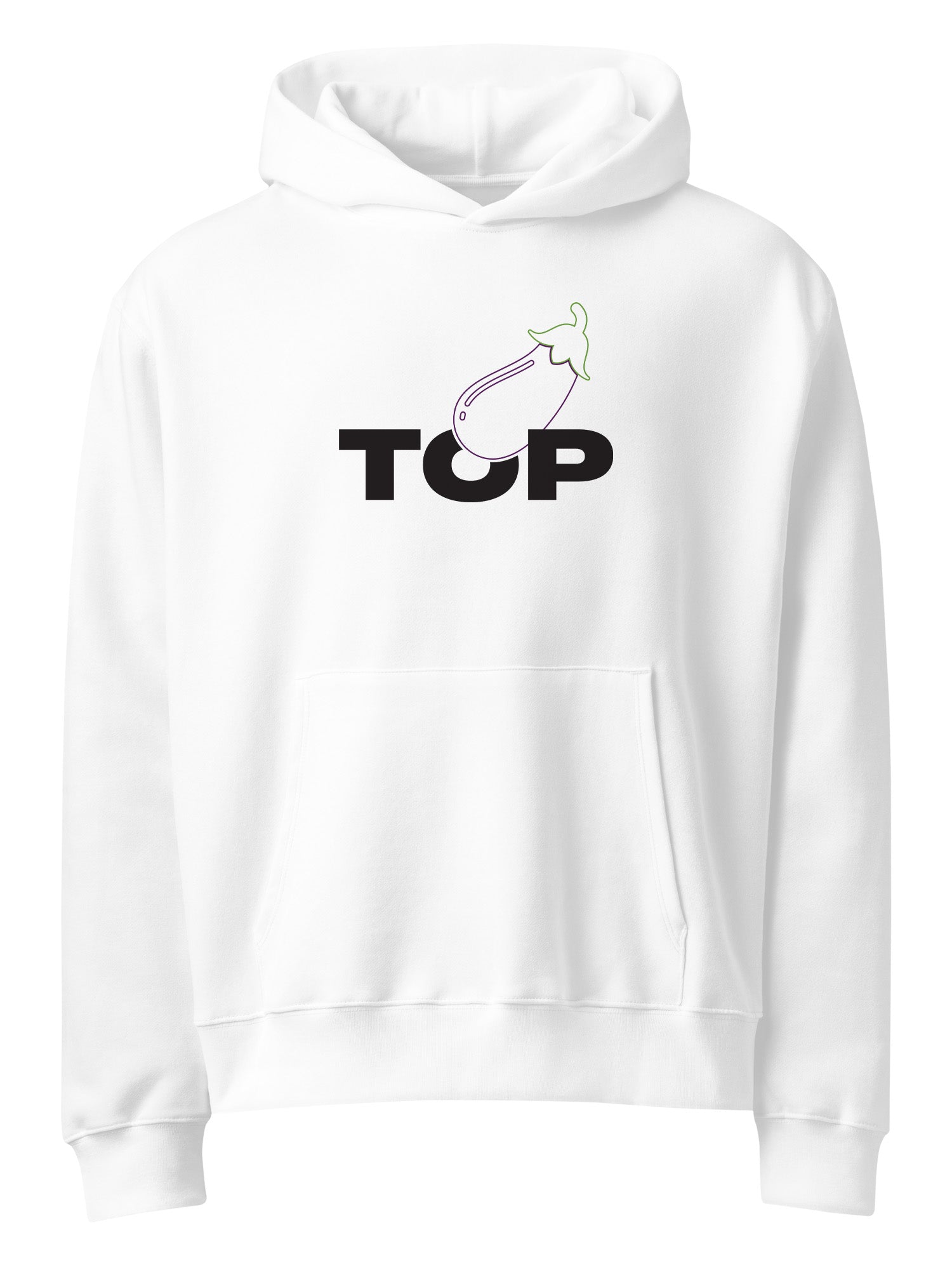 Top Aubergine Hoodie