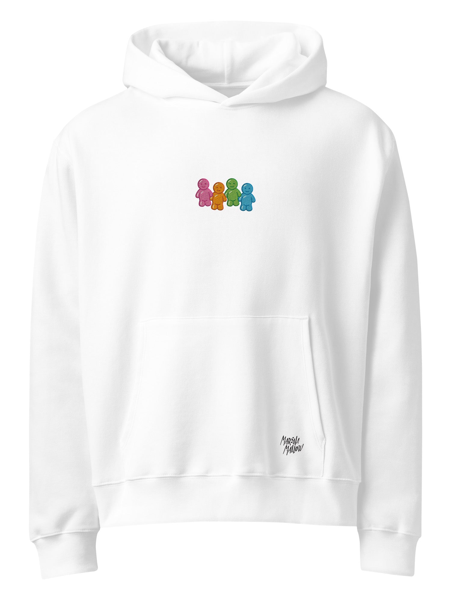 Marsha Mallow - Jelly Babies Embroidered Hoodie