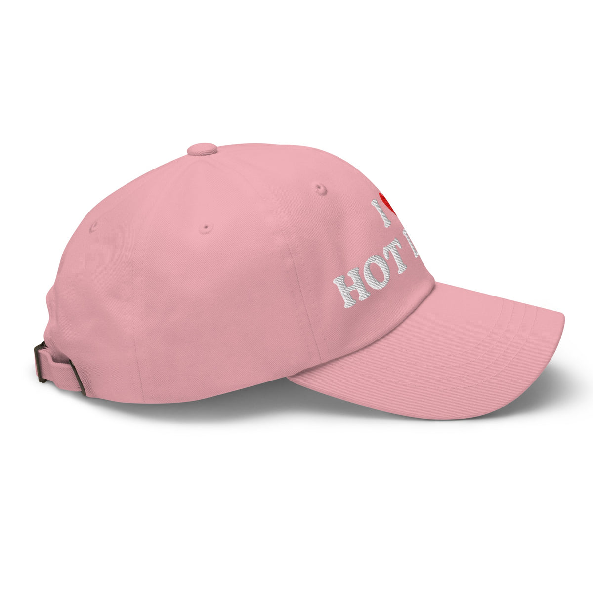 I Love Hot Dads Embroidered Dad Hat