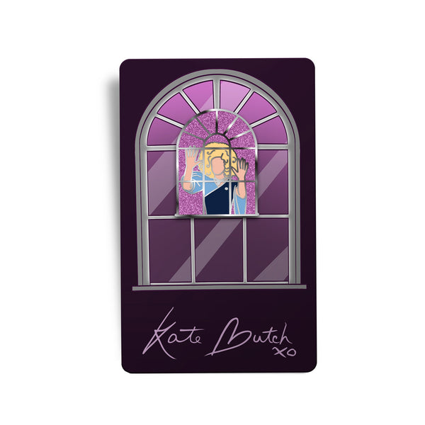 Kate Butch - Window - Enamel Pin