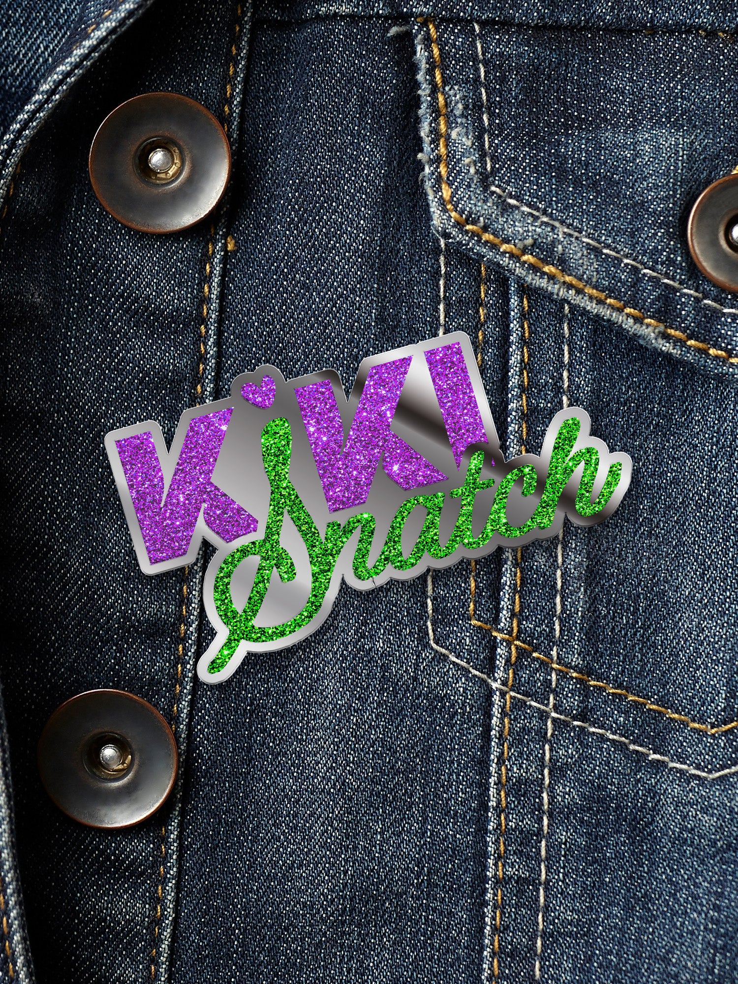 Kiki Snatch - Logo Pin