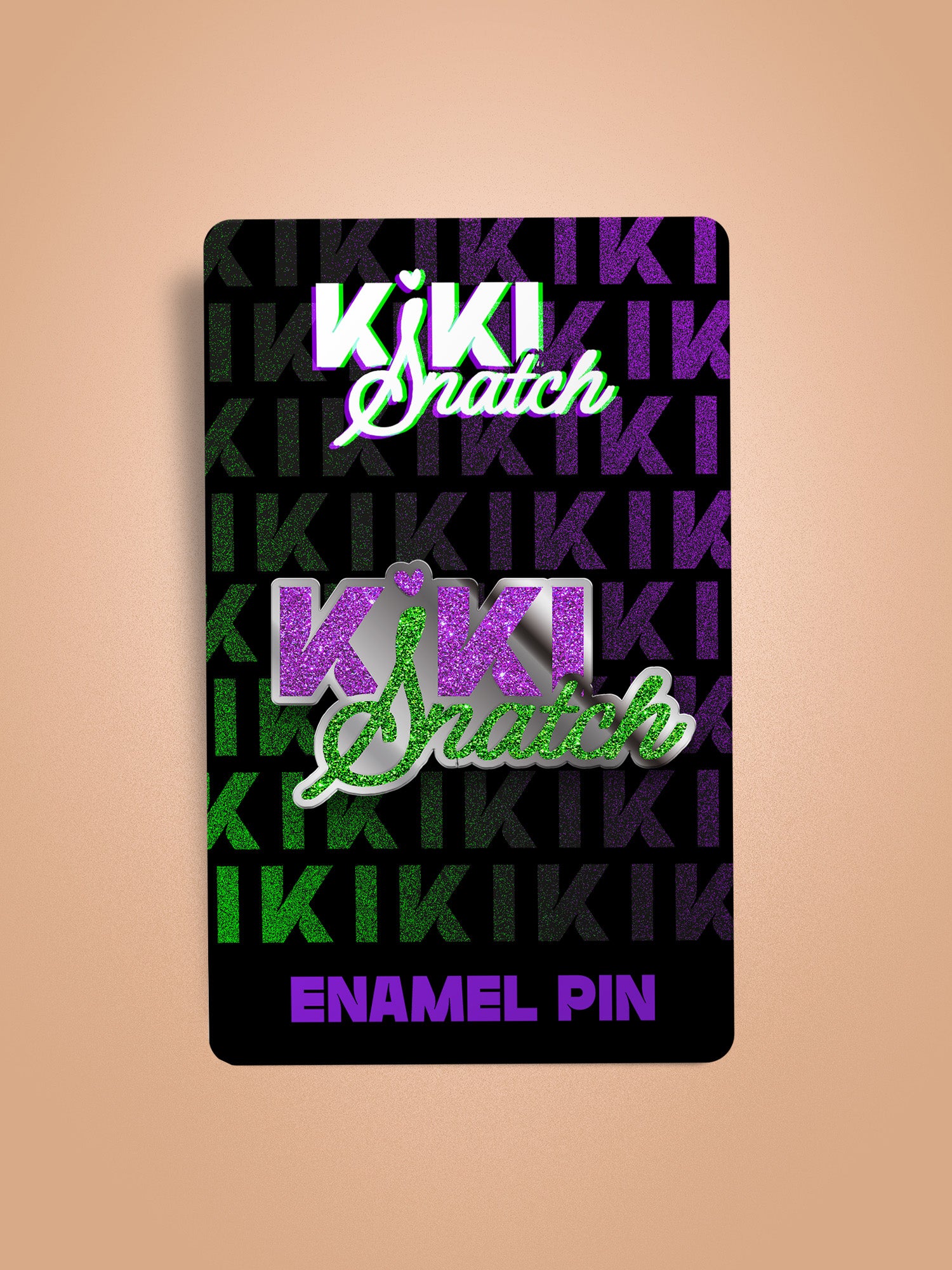 Kiki Snatch - Logo Pin