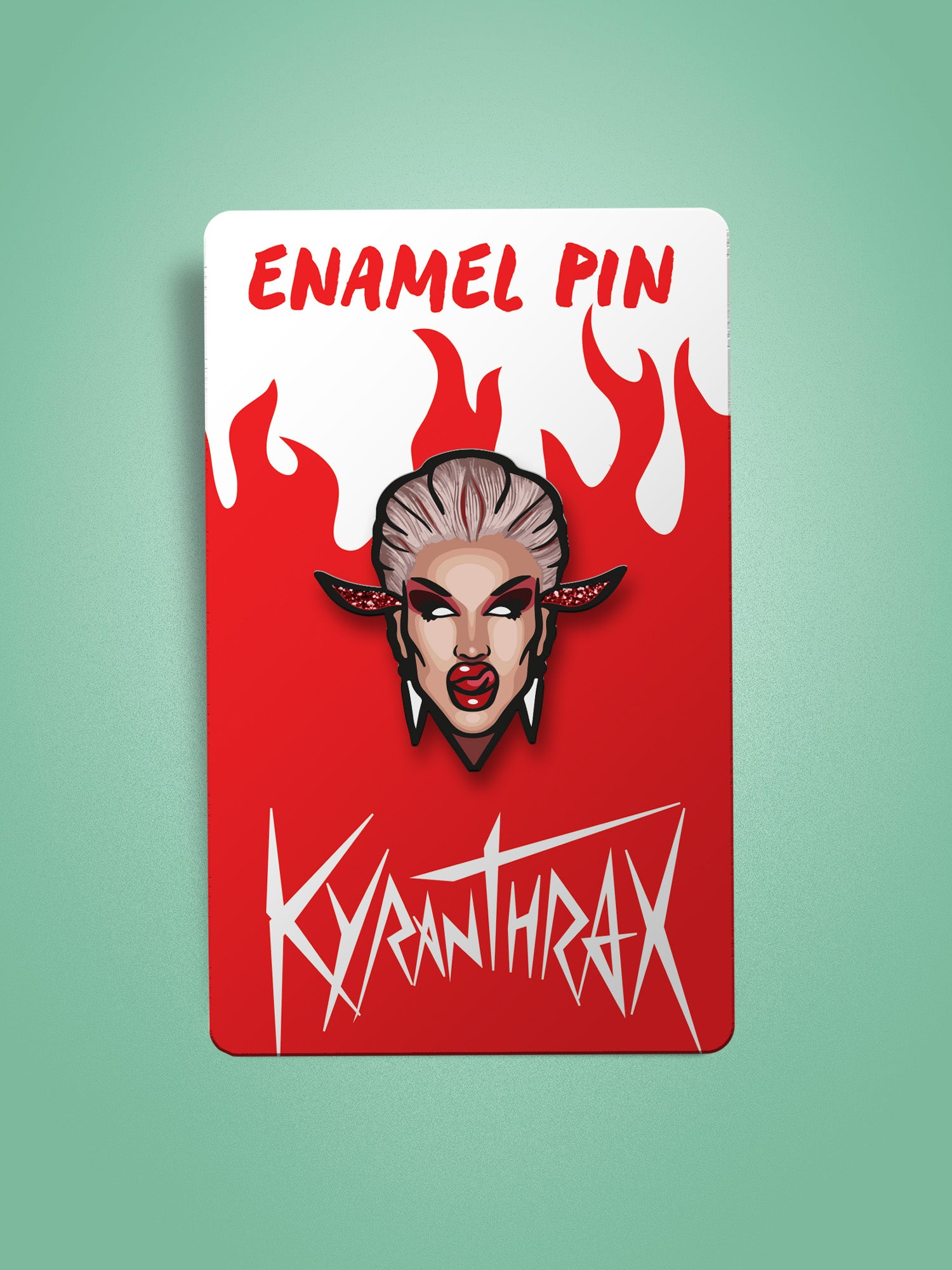 Kyran Thrax - Icon Enamel Pin