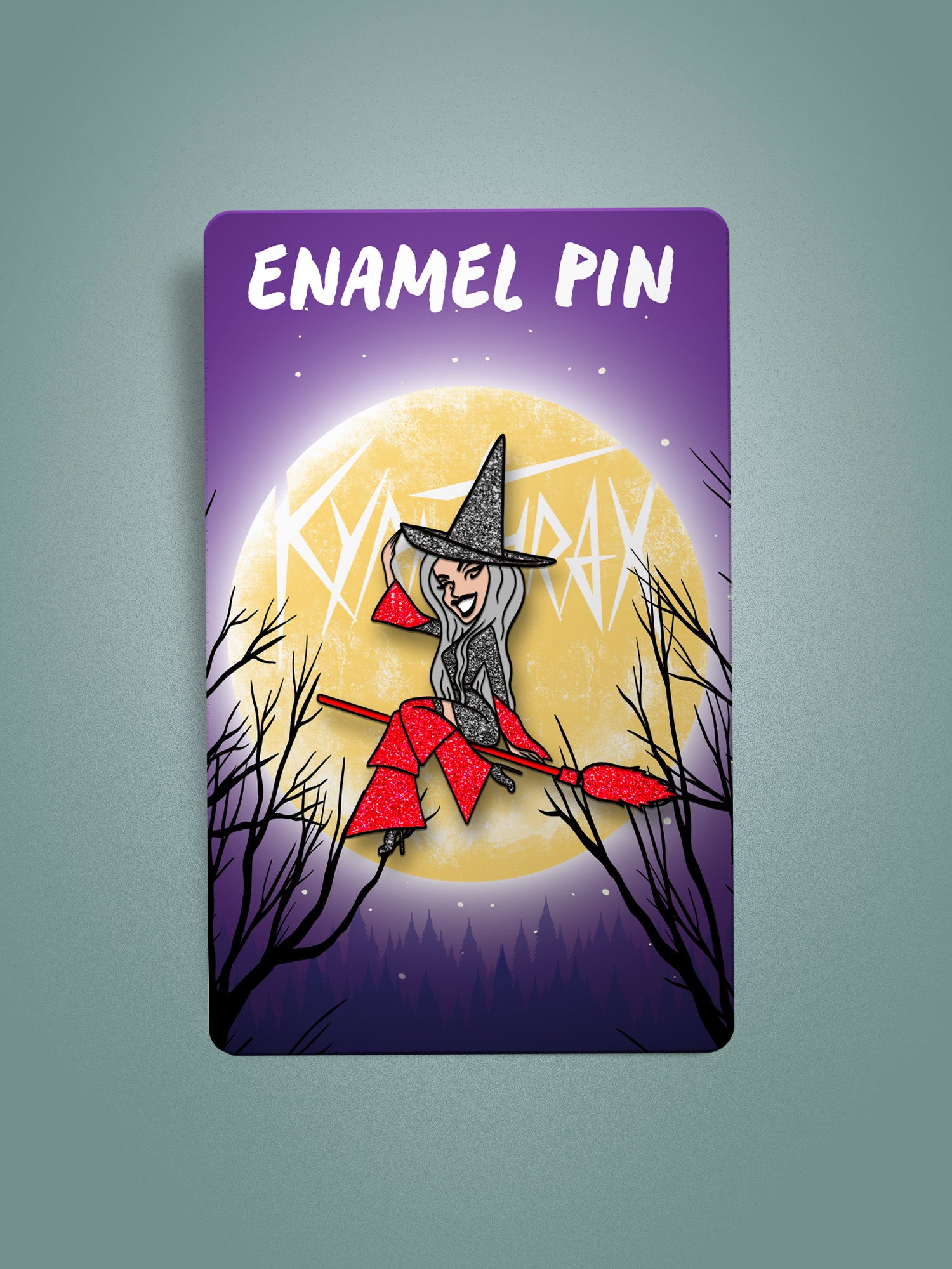 Kyran Thrax - Witch Enamel Pin
