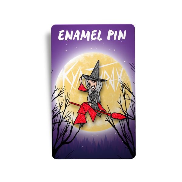 Kyran Thrax - Witch Enamel Pin