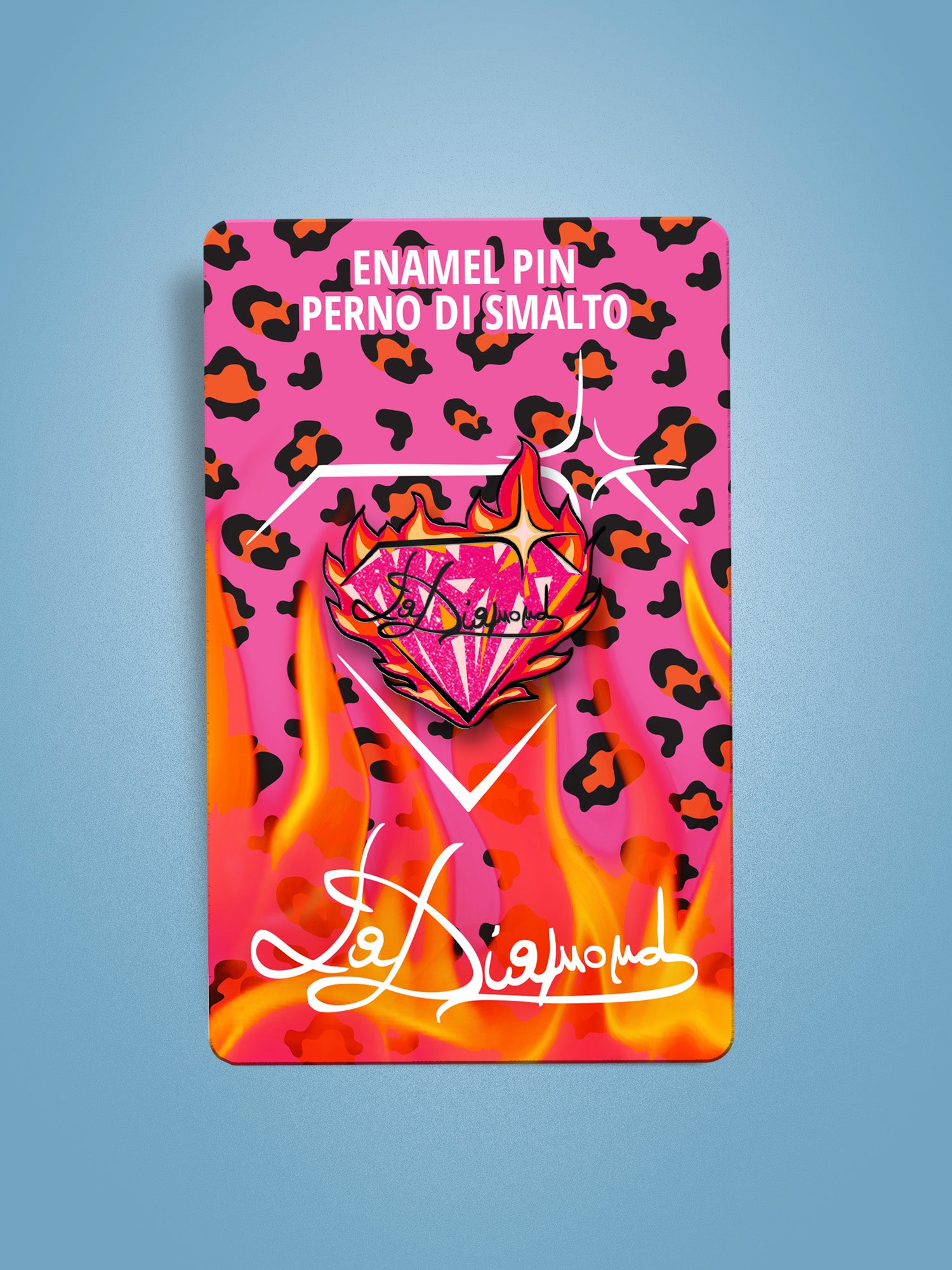 La Diamond - Logo Enamel Pin