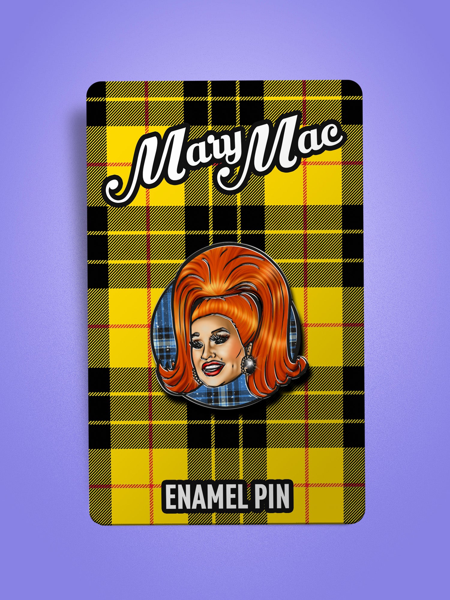 Mary Mac - Smile Enamel Pin