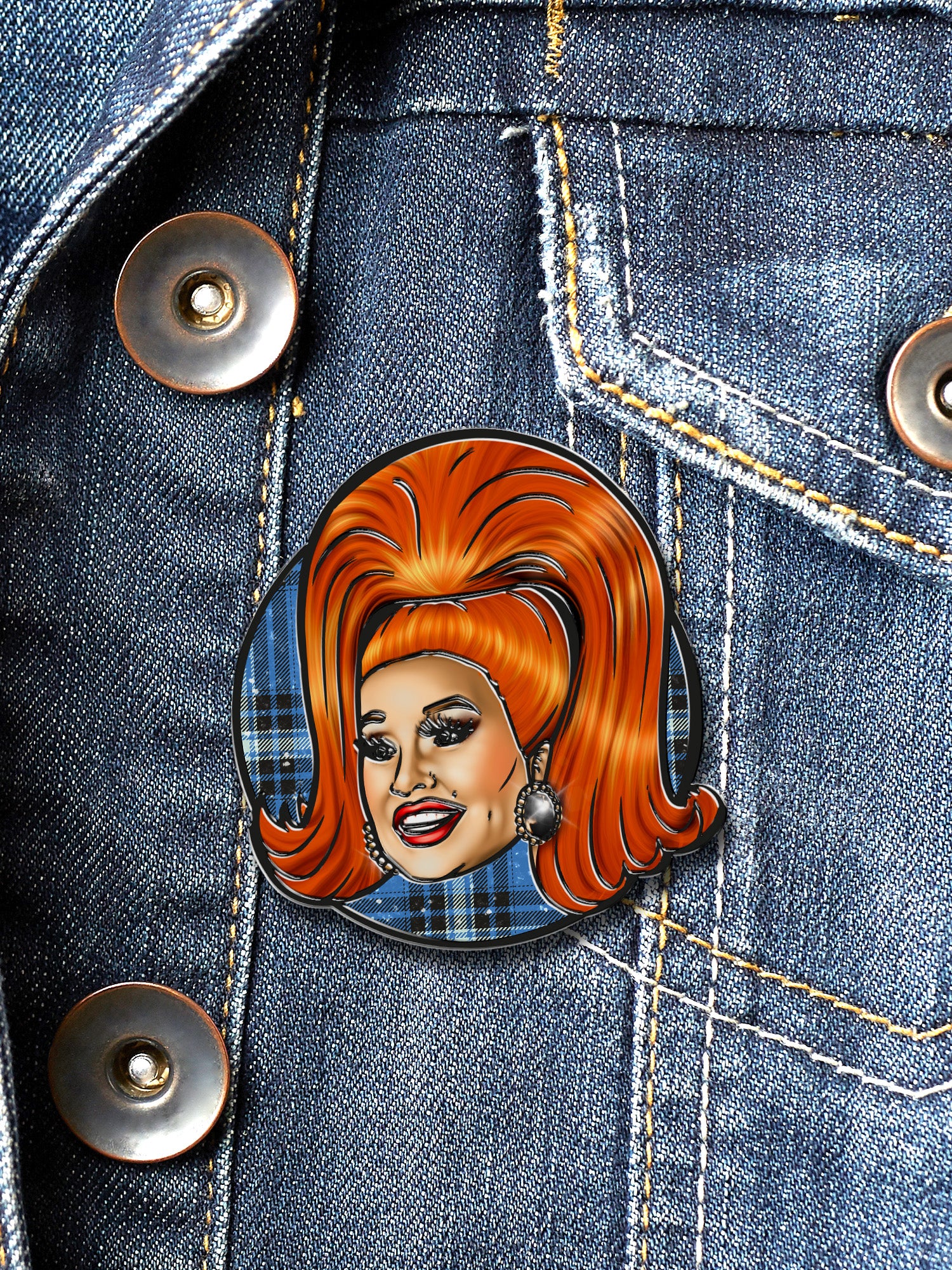 Mary Mac - Smile Enamel Pin