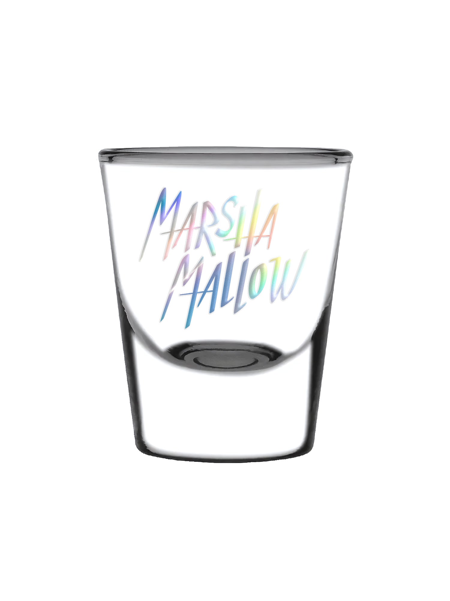 Marsha Mallow - Count Me Down From 5 Shot Glass