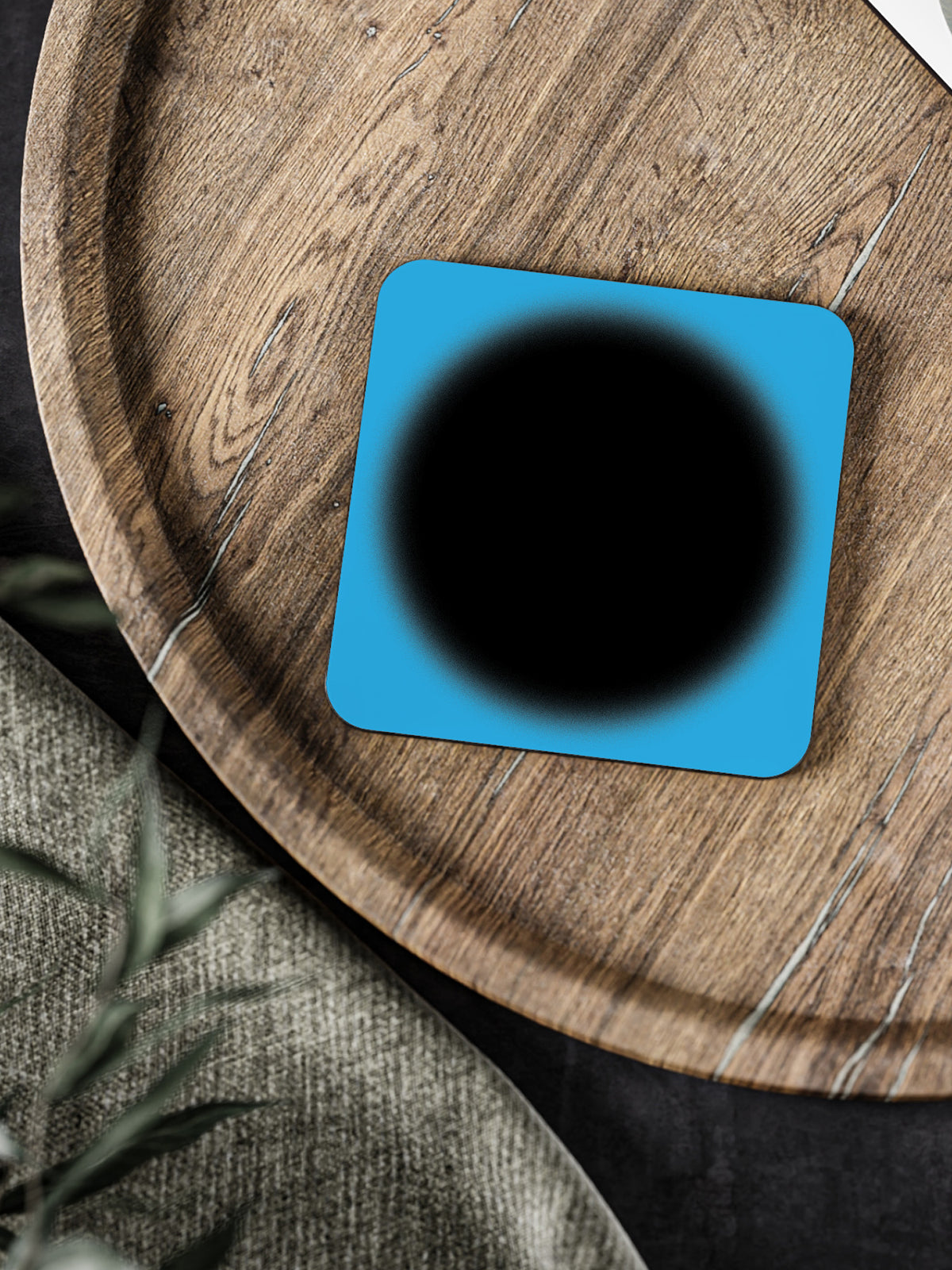 Ombre Cyan Coaster