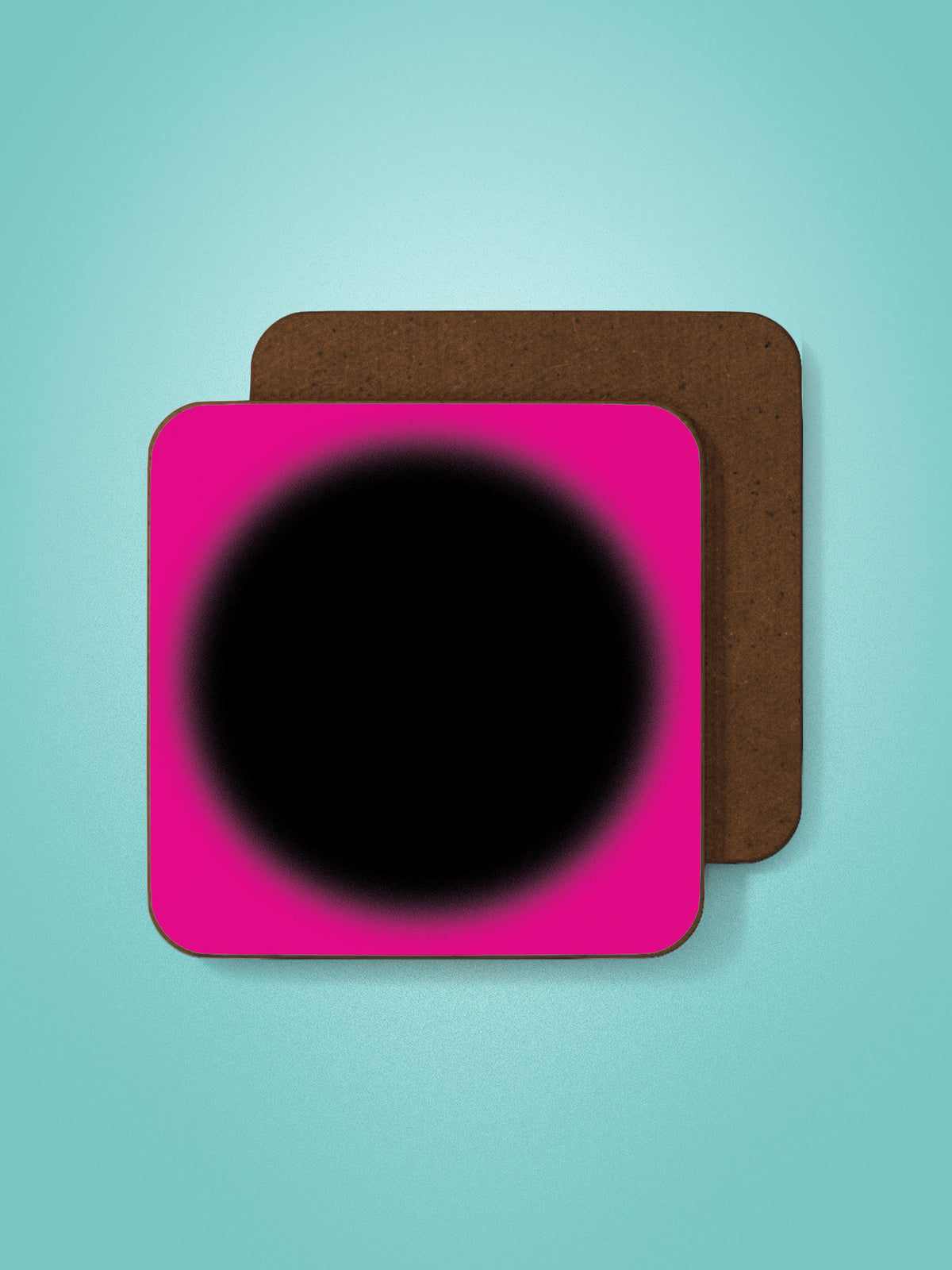 Ombre Magenta Coaster
