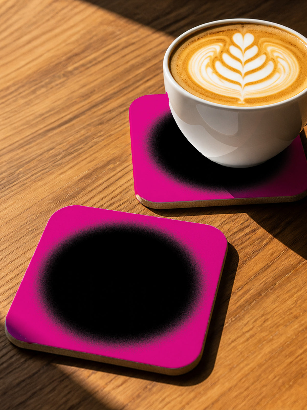 Ombre Magenta Coaster