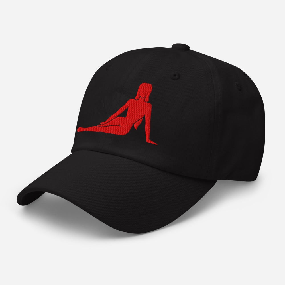 Paige three - Silhouette Embroidered Dad hat