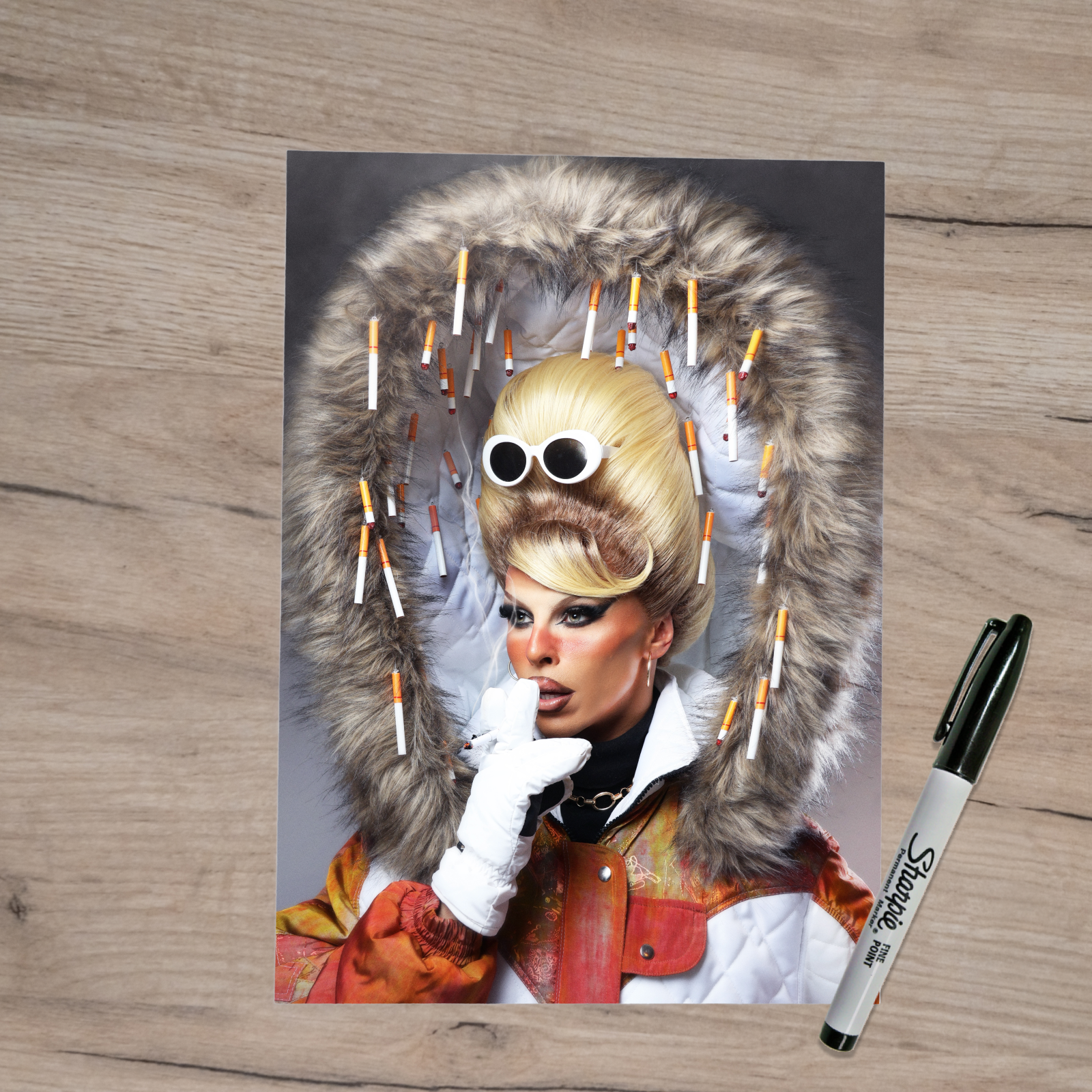 Paige Three - Absolutely Fabulous Signed Print