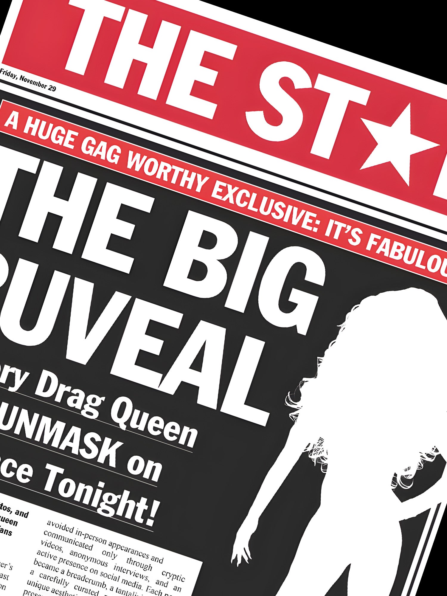 Paige Three - The Big Reveal T-Shirt