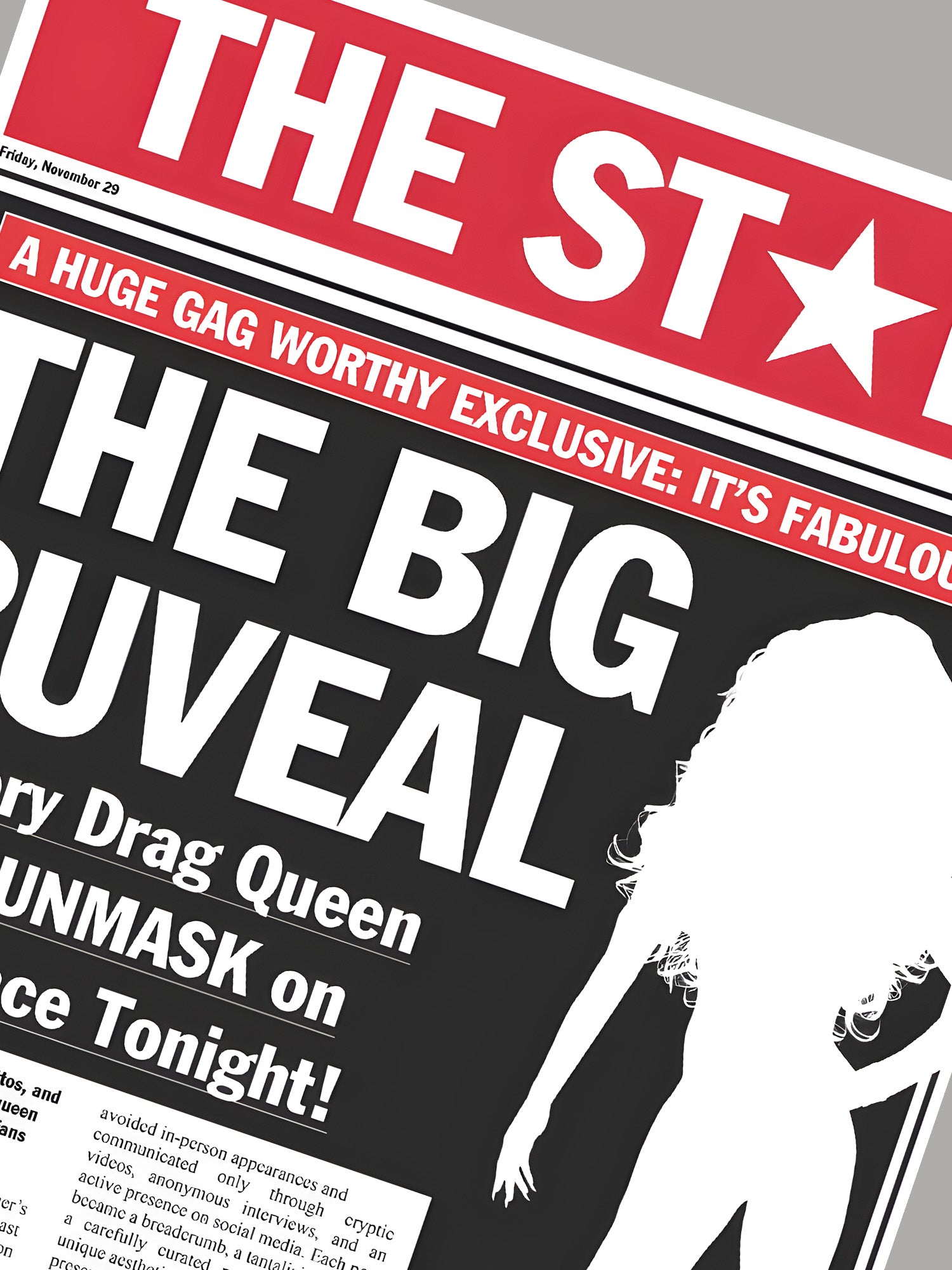 Paige Three - The Big Reveal T-Shirt