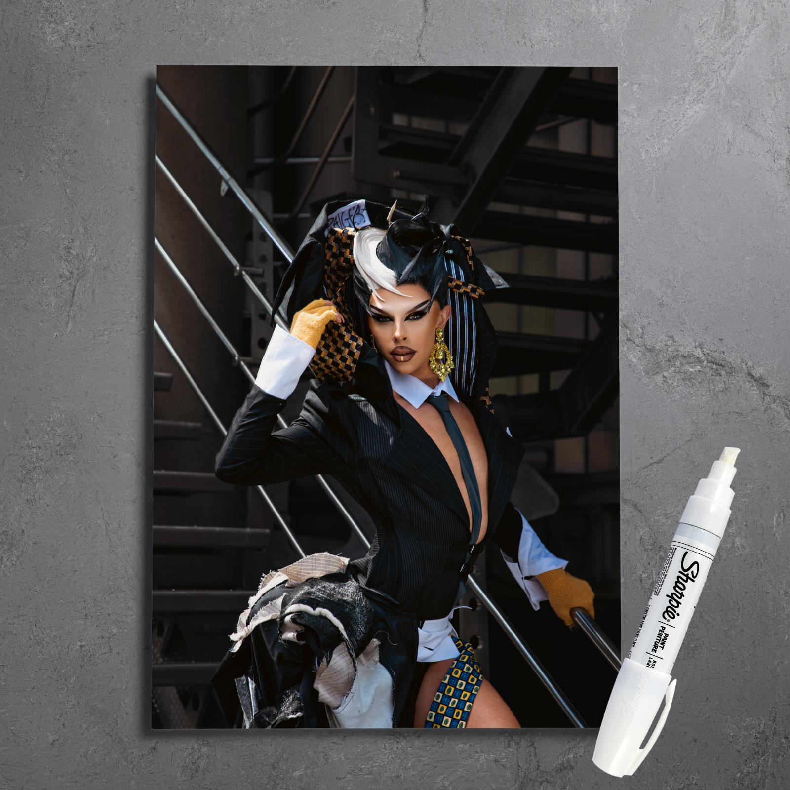 Paige Three - Brit Gala Signed Print