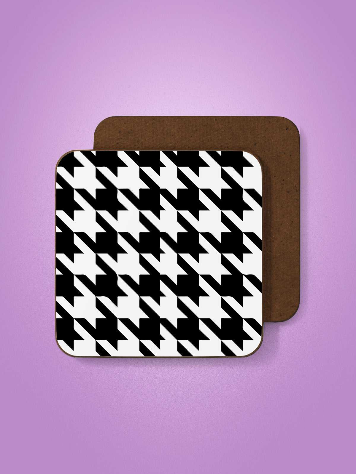 Pattern Houndstooth Coaster
