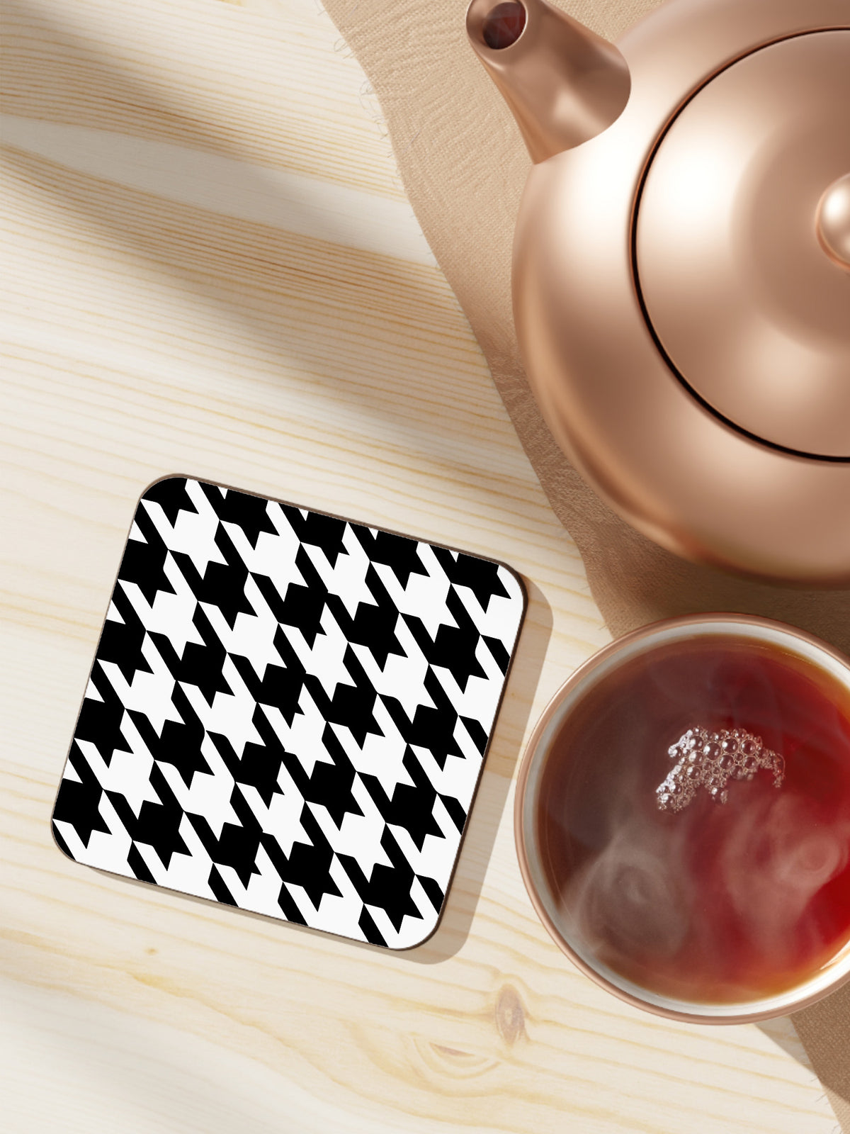 Pattern Houndstooth Coaster