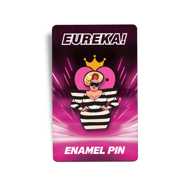 Eureka O'Hara - Stripes Enamel Pin