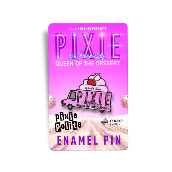 Pixie & Friends World Tour - Bus Enamel Pin