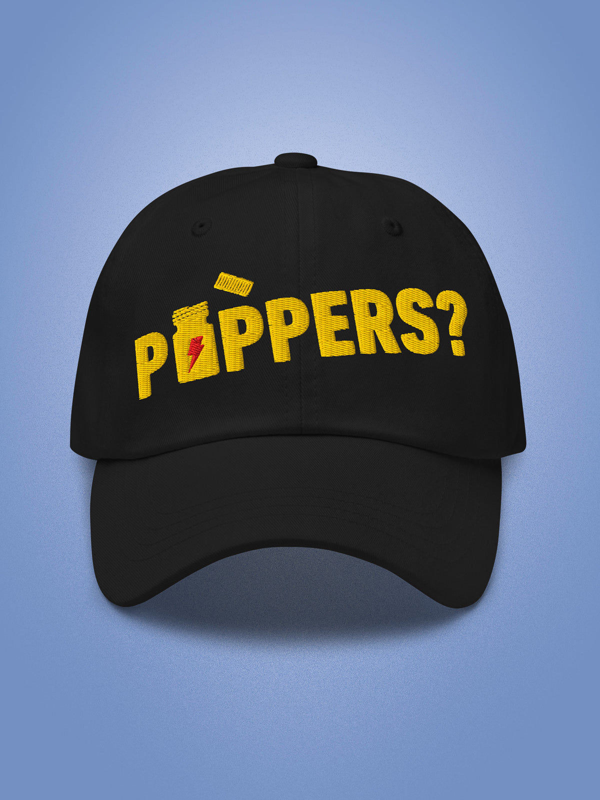 Poppers? Embroidered Dad Hat