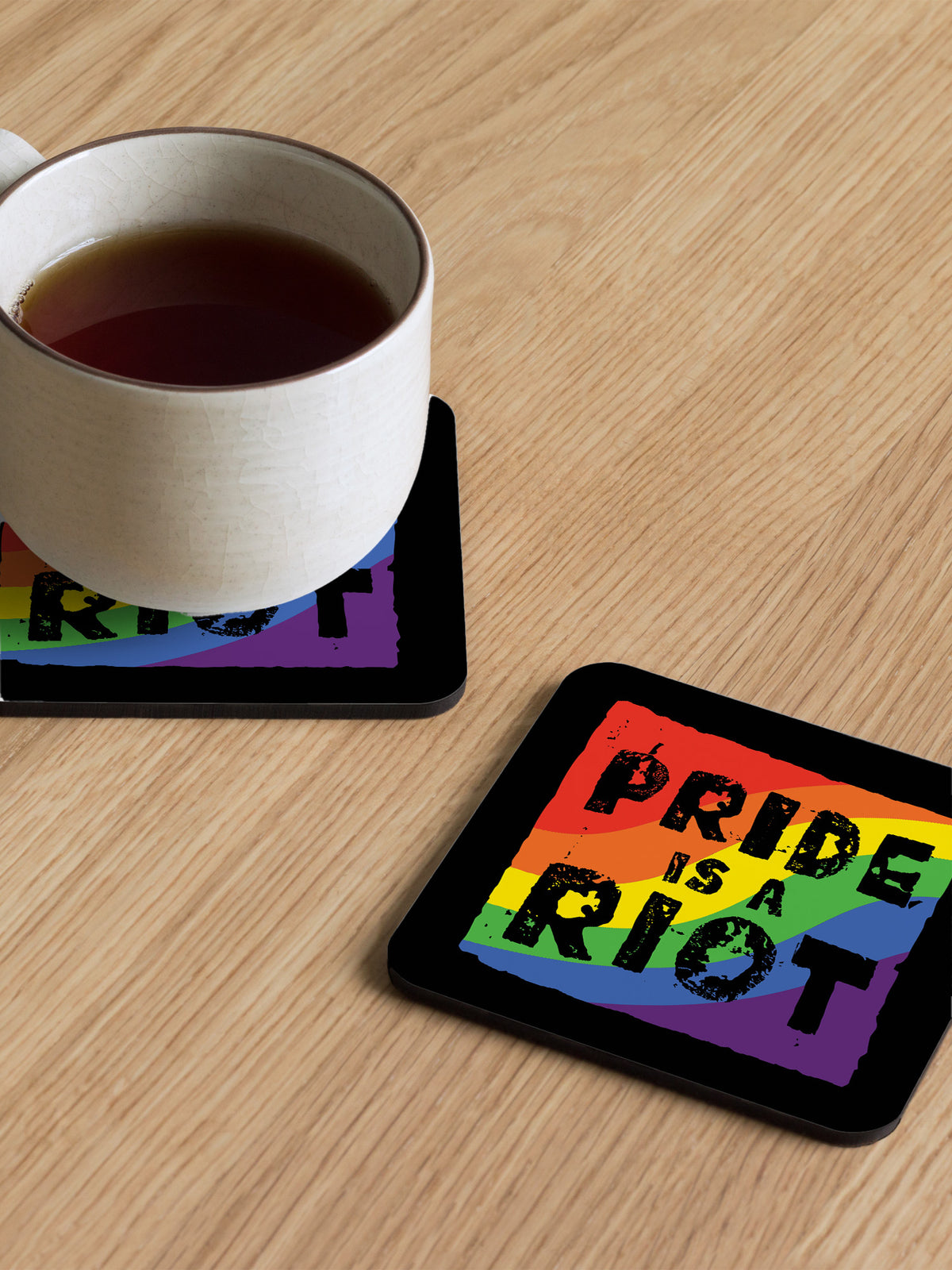 Pride Is A Riot Coaster