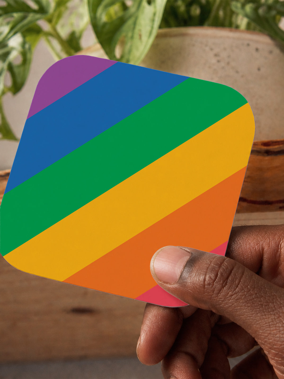 Pride Rainbow Coaster