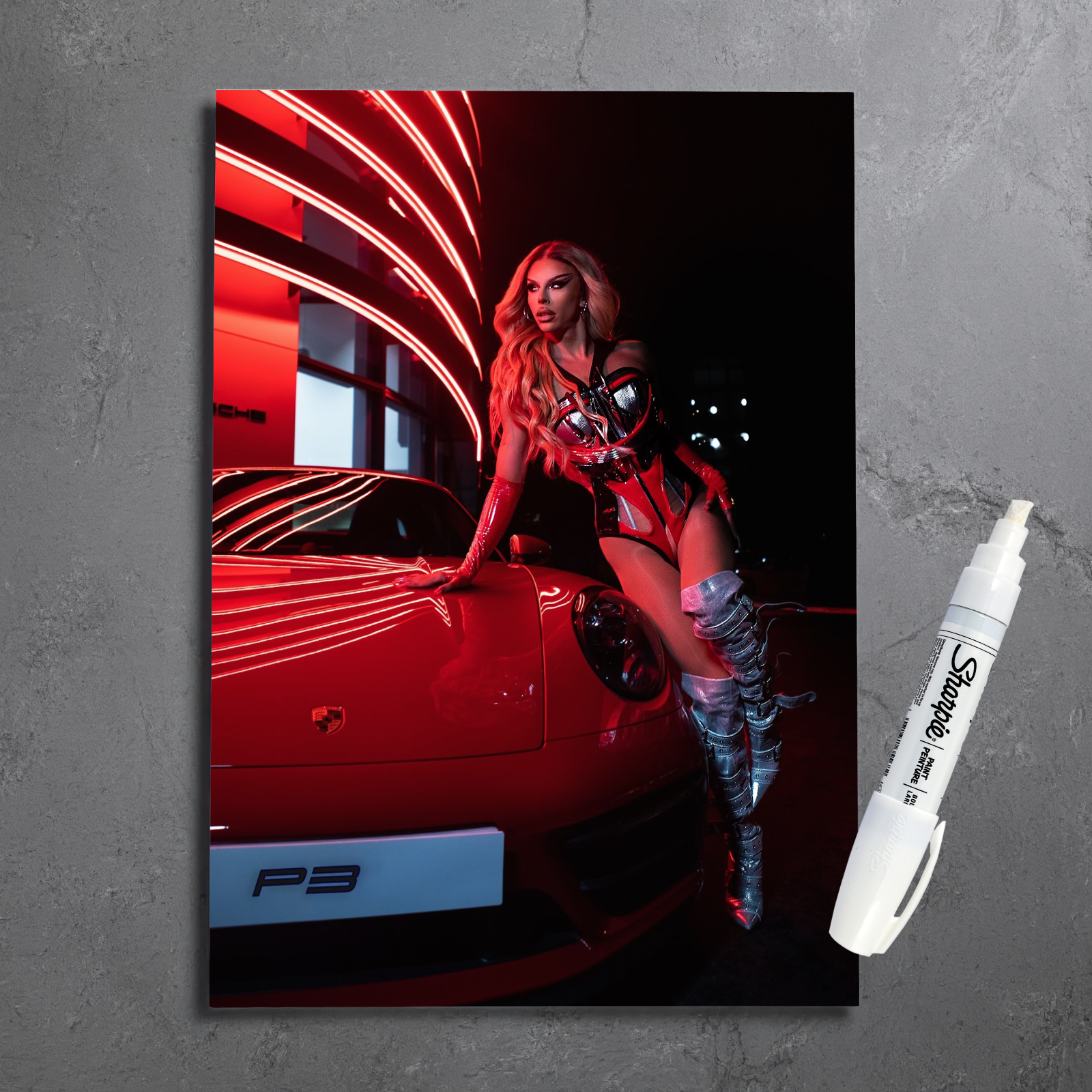 Paige Three - Fallen Angel Signed Print