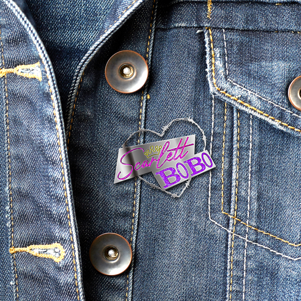 Scarlett Bobo - Logo Enamel Pin