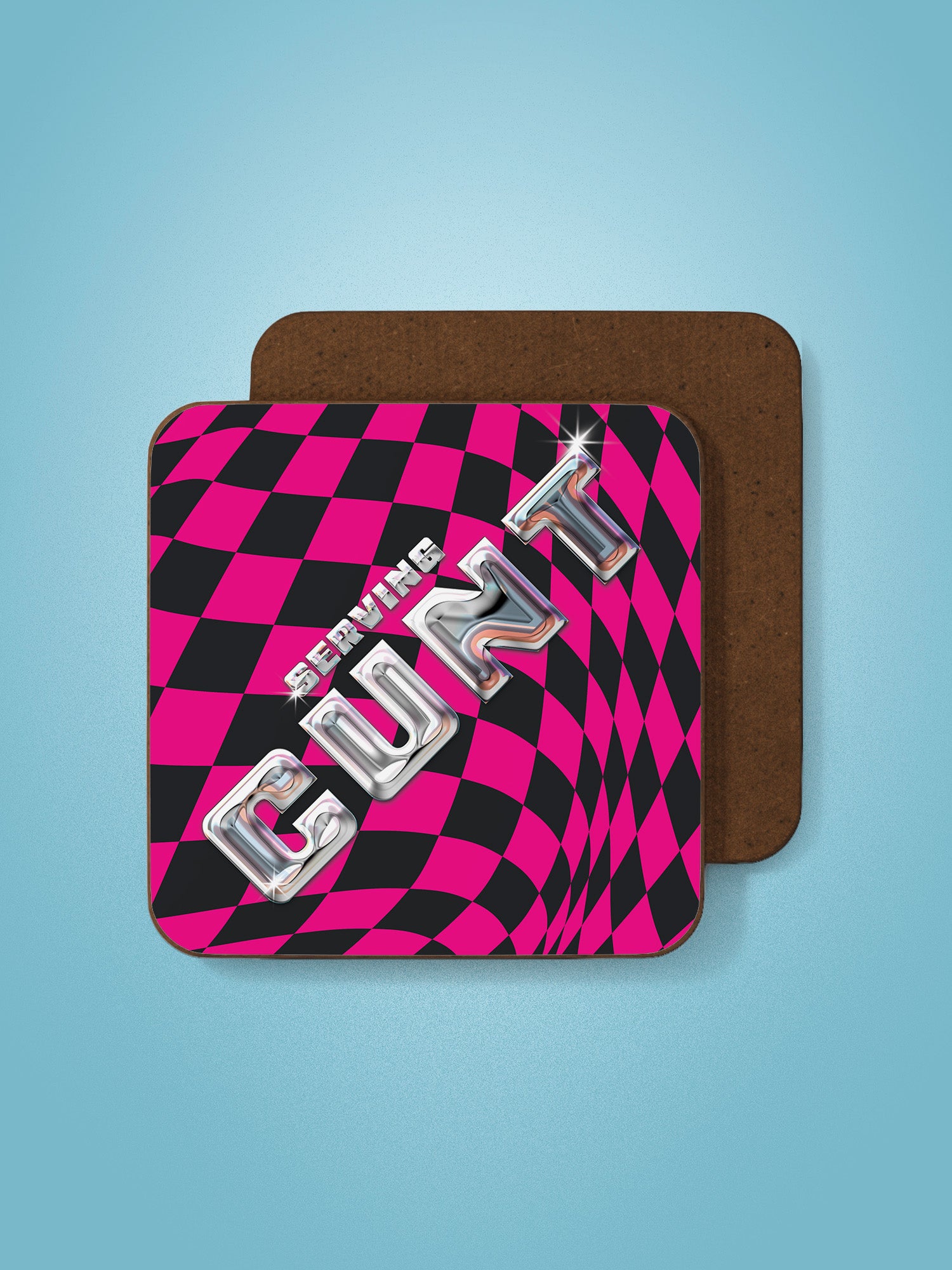 Serving Cunt Coaster