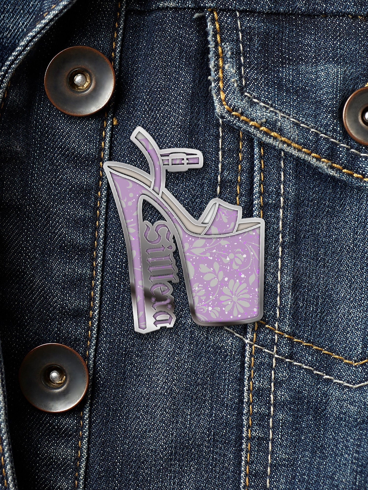 Silllexa Diction - Meet the Queen Pump Pin