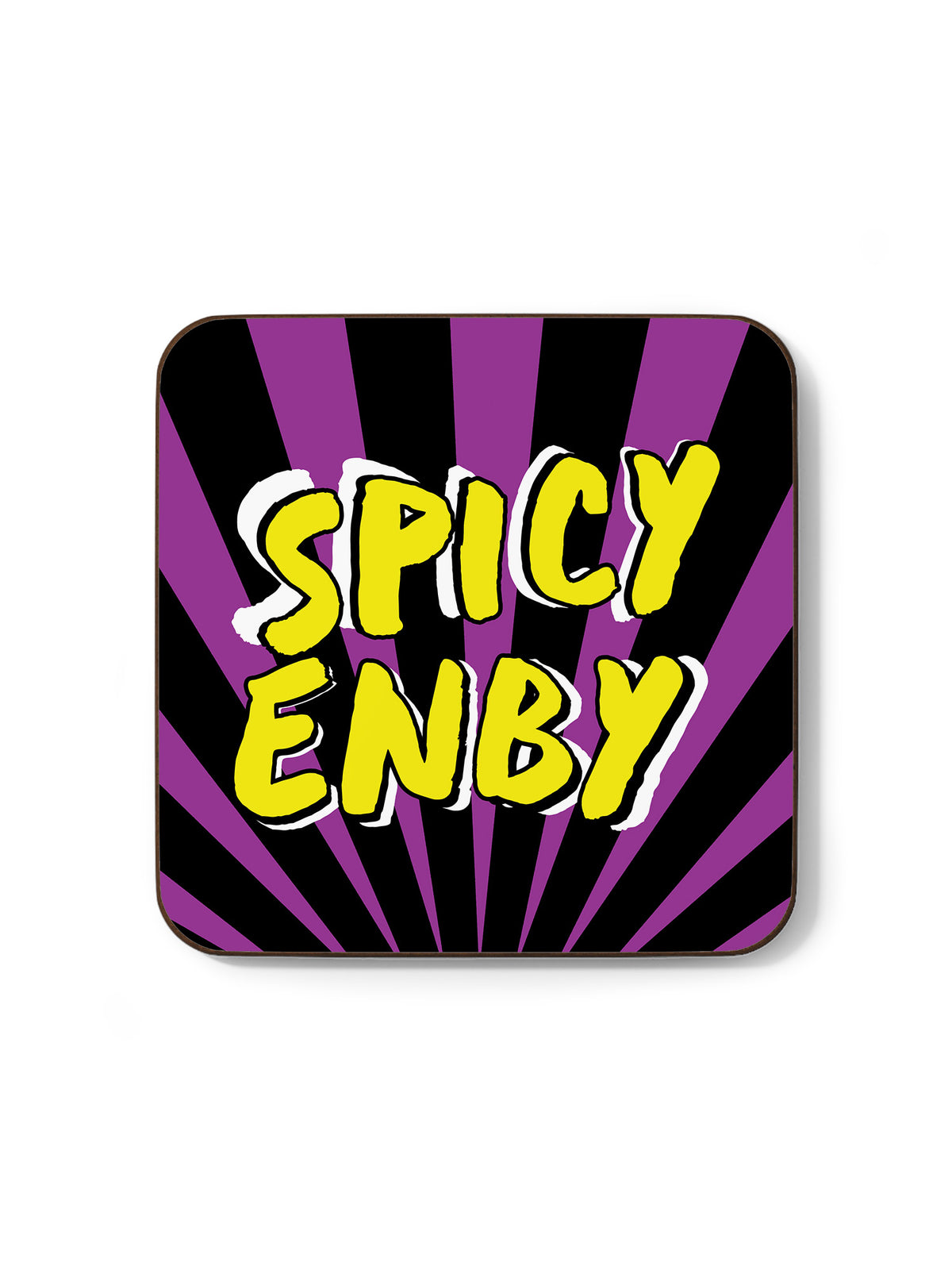 Spicy Enby Coaster