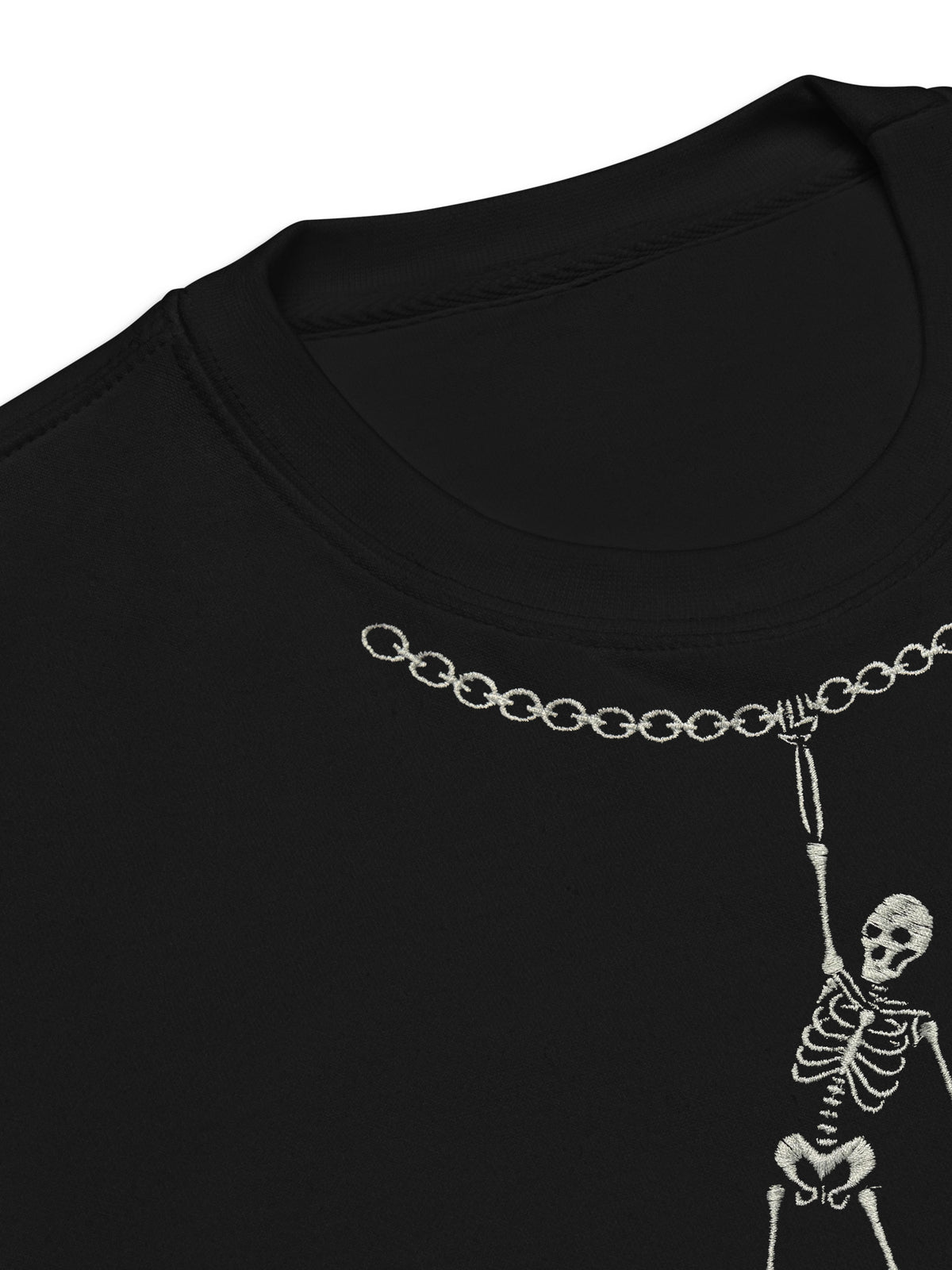 Skeleton Chain Embroidered Sweatshirt, photo 3