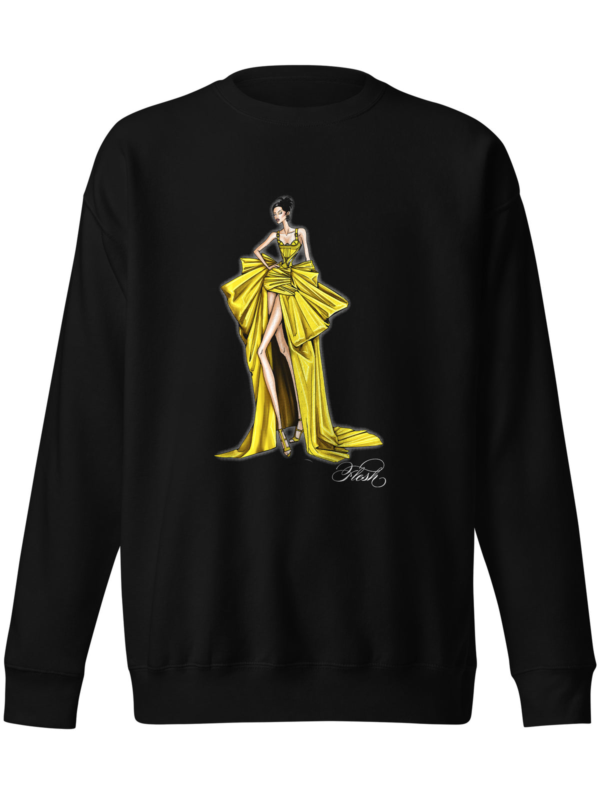 Flesh - Meet The Queens Fashion Sweatshirt