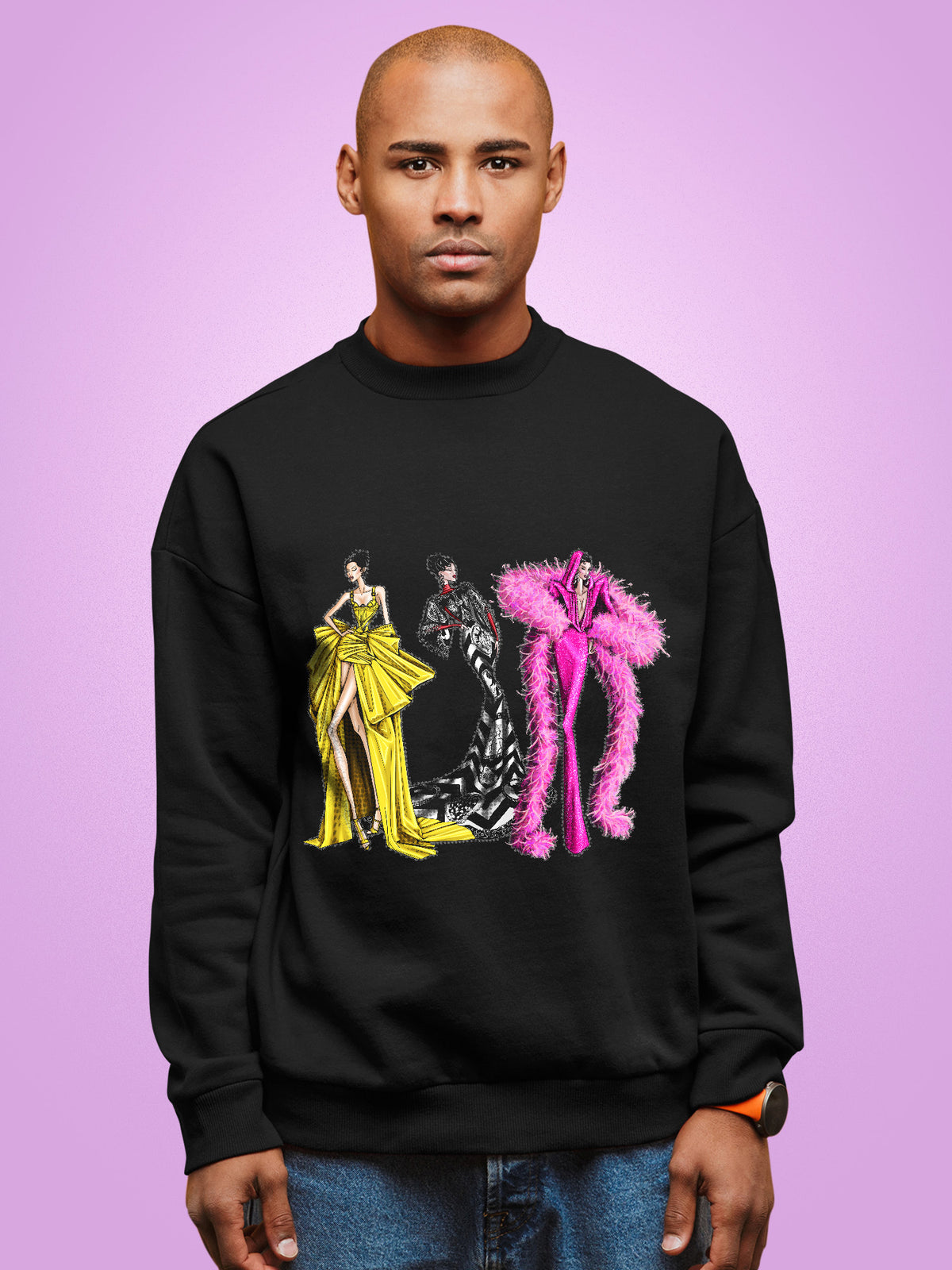 Flesh - Fashion Sweatshirt