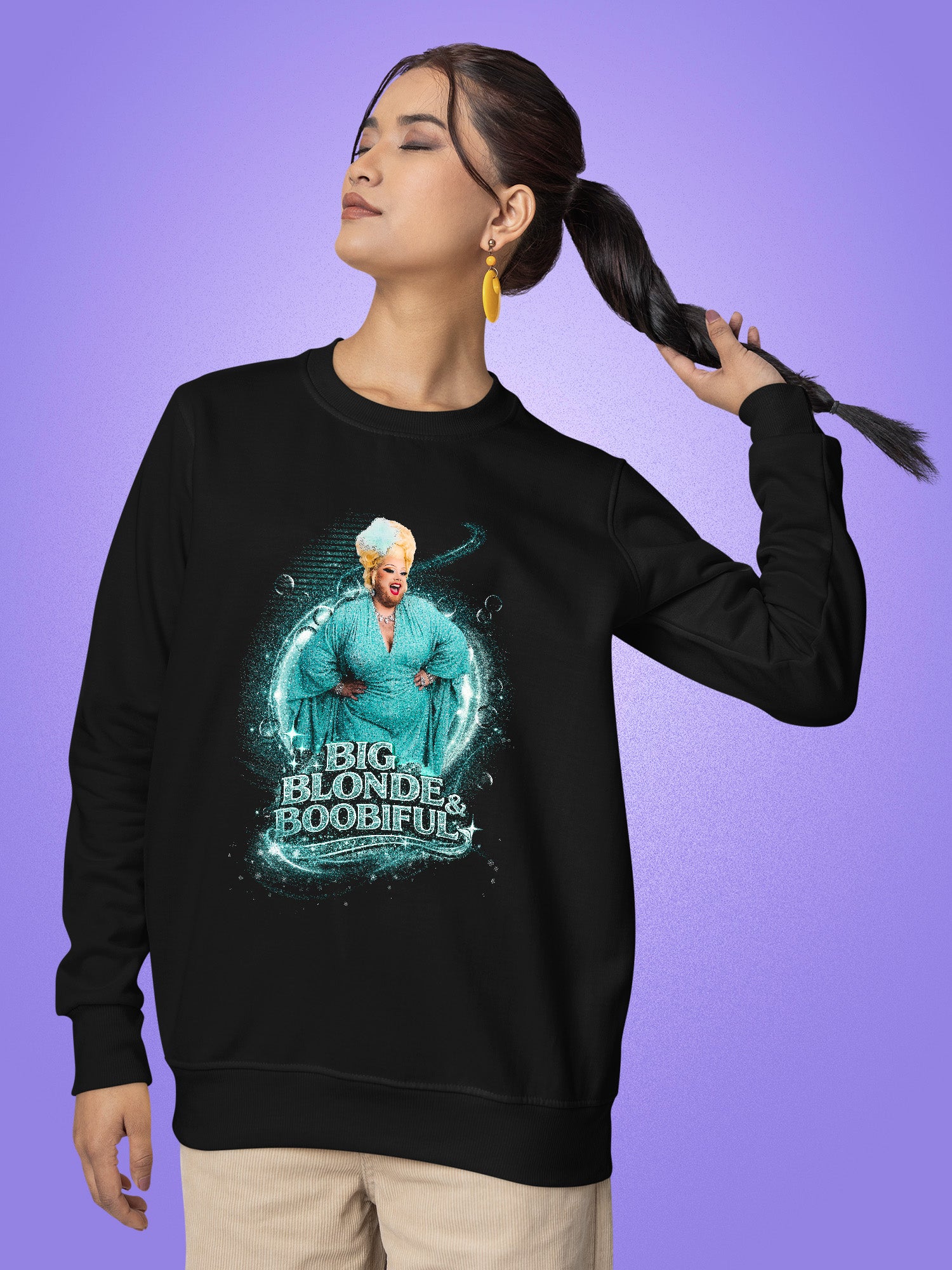 Beverly Bacon - Big Blonde & Boobiful Sweatshirt